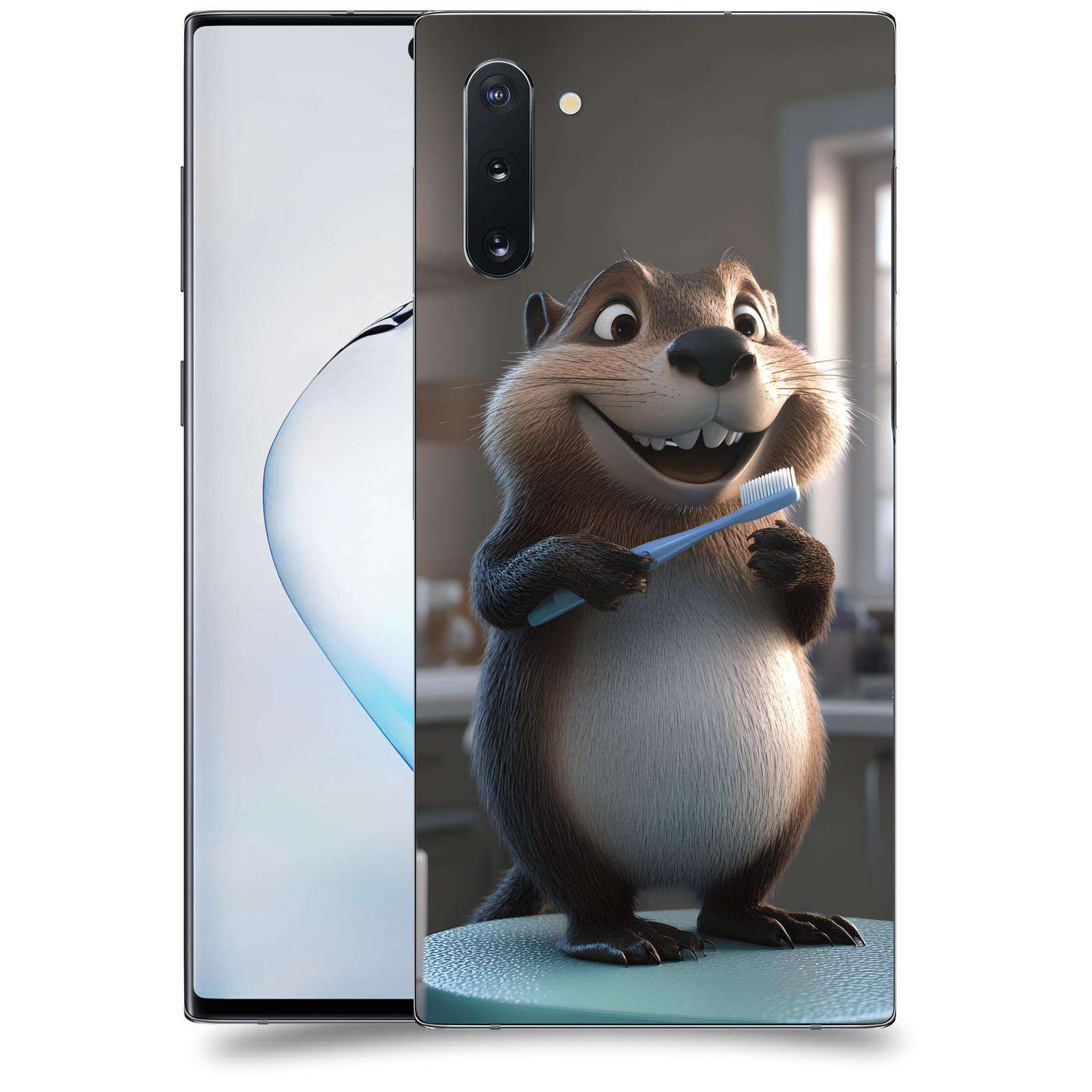 ACOVER Kryt na mobil Samsung Galaxy Note 10 N970F - Bobr zubař