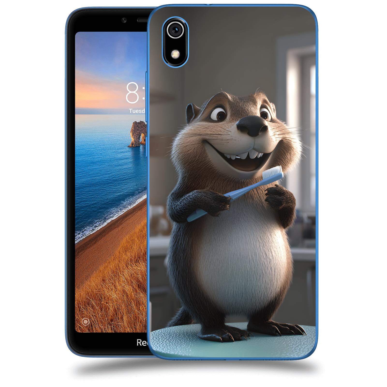 ACOVER Kryt na mobil Xiaomi Redmi 7A - Bobr zubař