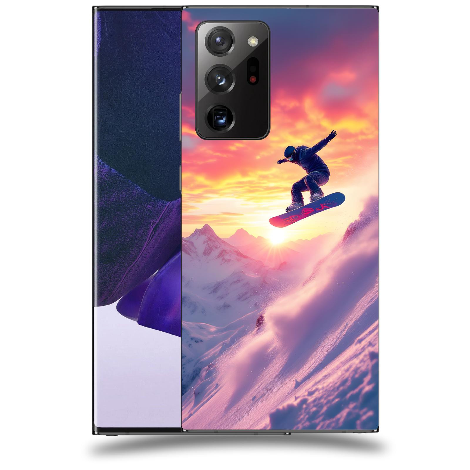 ACOVER Kryt na mobil Samsung Galaxy Note 20 Ultra - Snowboard