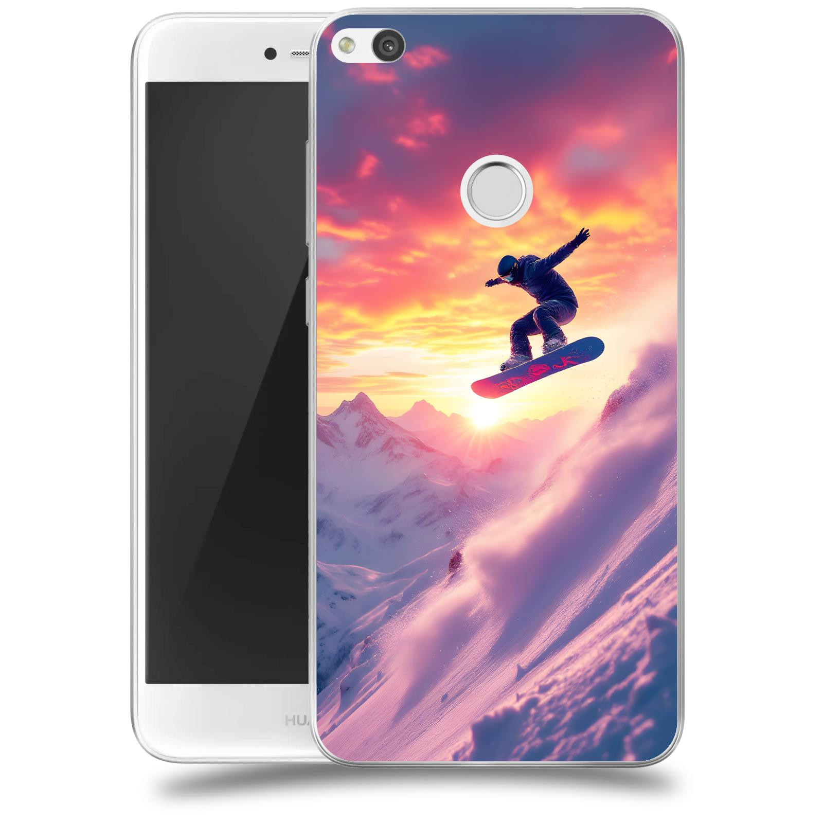 ACOVER Kryt na mobil Huawei P9 Lite 2017 - Snowboard
