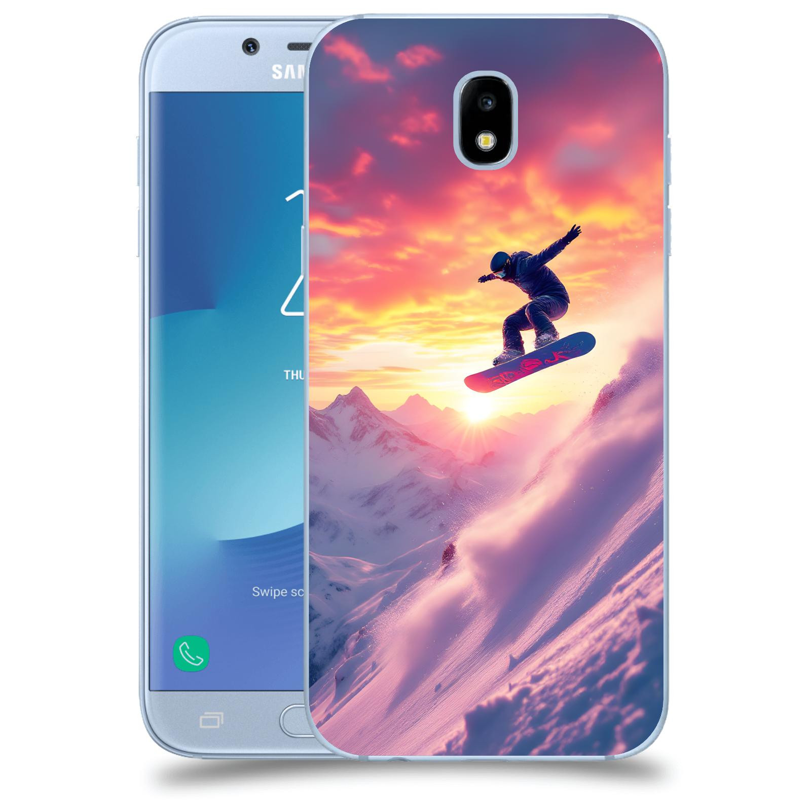 ACOVER Kryt na mobil Samsung Galaxy J5 2017 J530F - Snowboard
