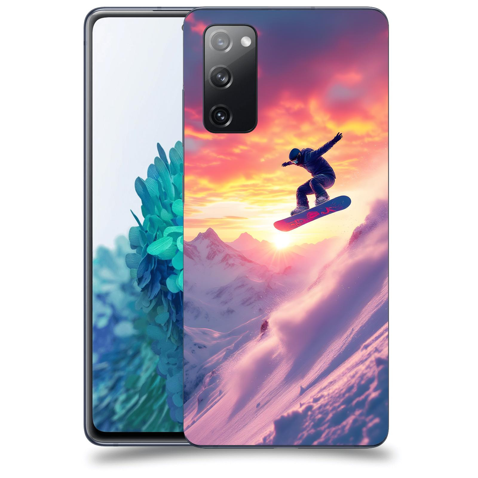 ACOVER Kryt na mobil Samsung Galaxy S20 FE - Snowboard