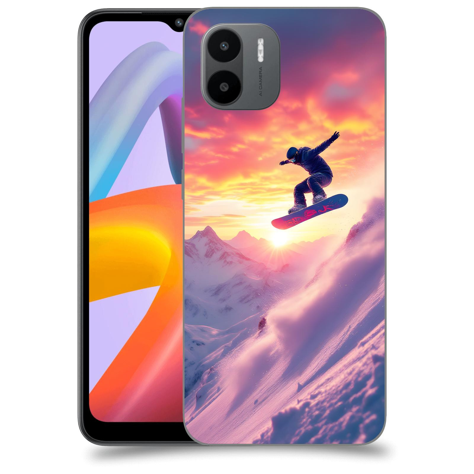 ACOVER Kryt na mobil Xiaomi Redmi A2+ - Snowboard