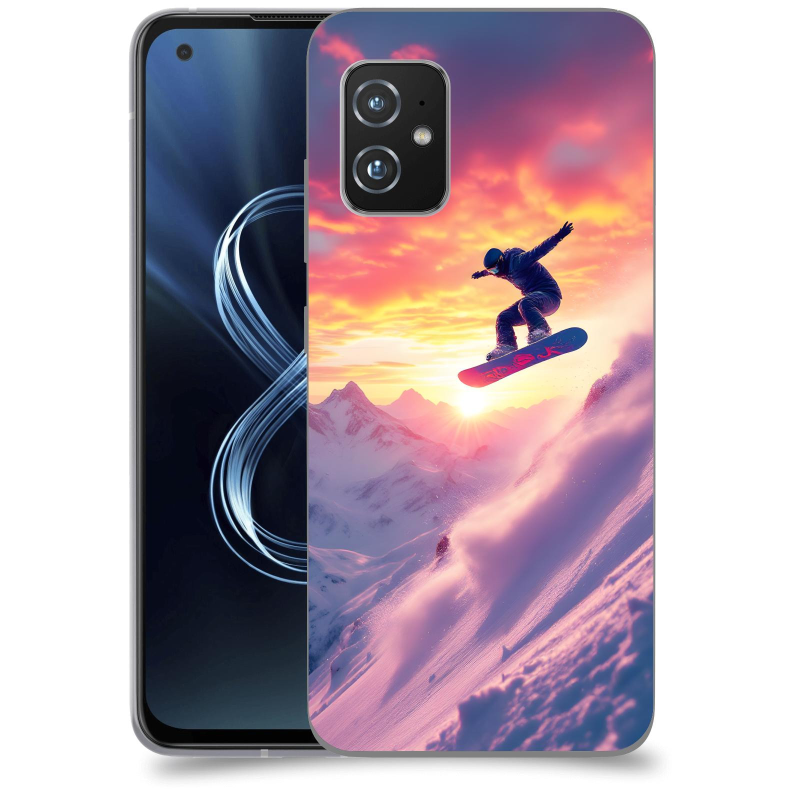ACOVER Kryt na mobil Honor Magic5 Lite 5G - Snowboard