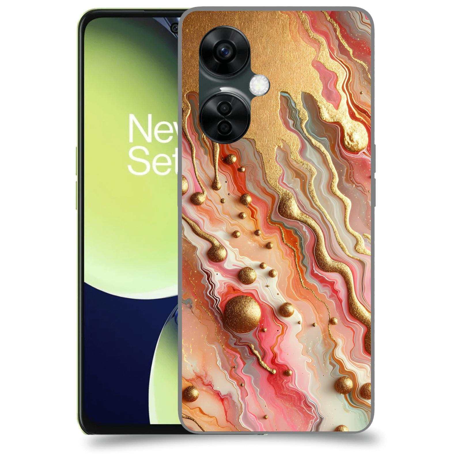 ACOVER Kryt na mobil OnePlus Nord CE 3 Lite 5G - Liquid Gold