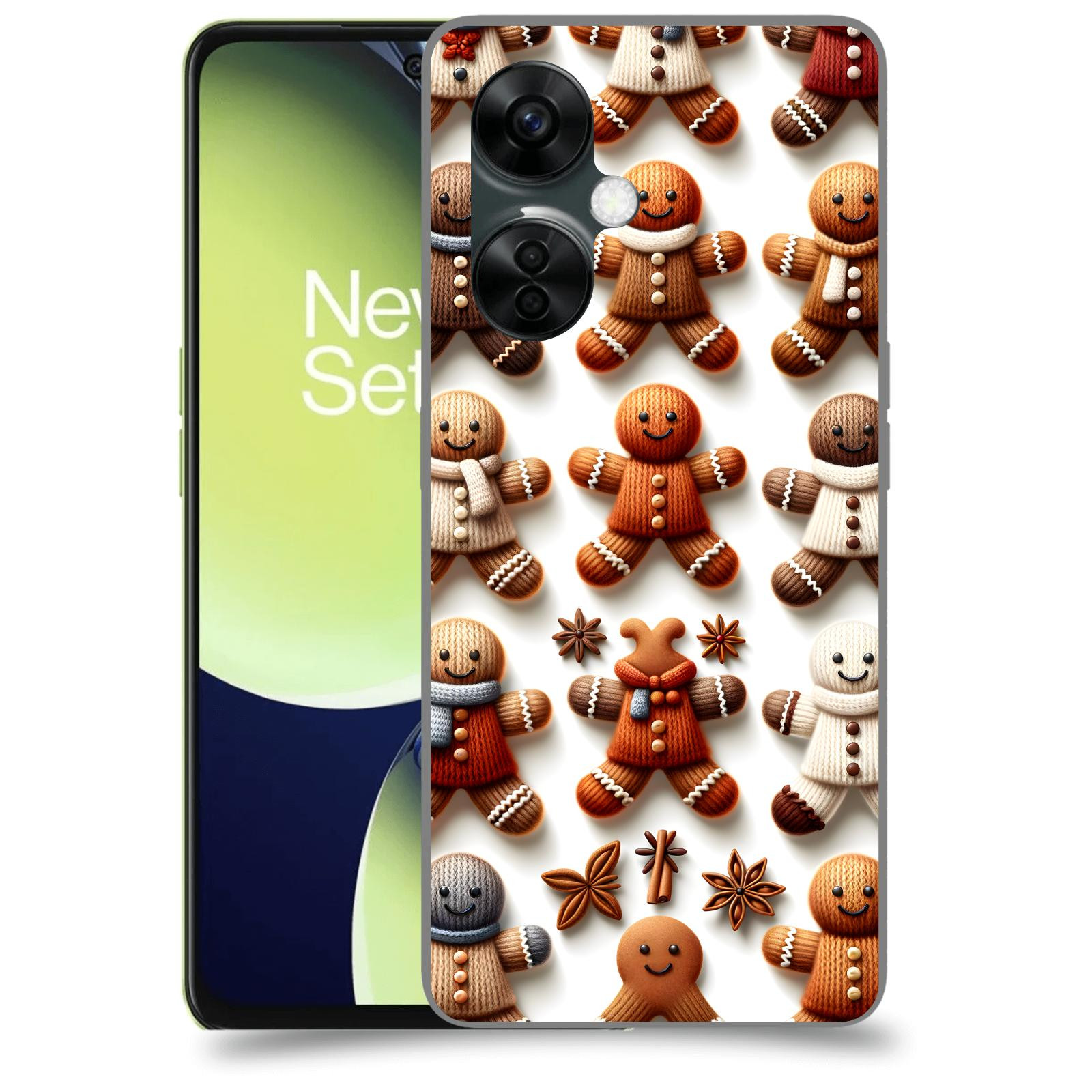 ACOVER Kryt na mobil OnePlus Nord CE 3 Lite 5G - Perníčky 2