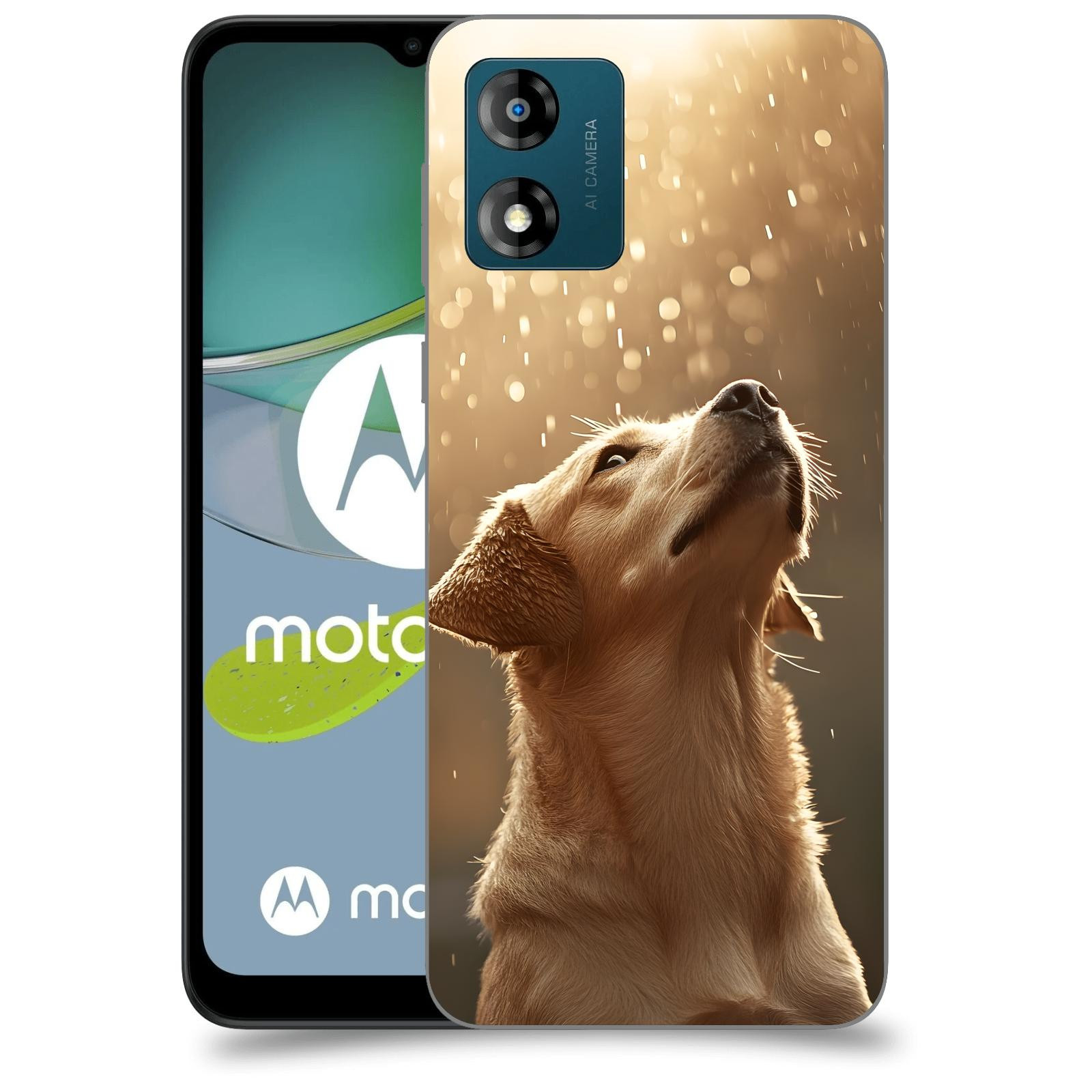 ACOVER Kryt na mobil Motorola Moto E13 - Pes