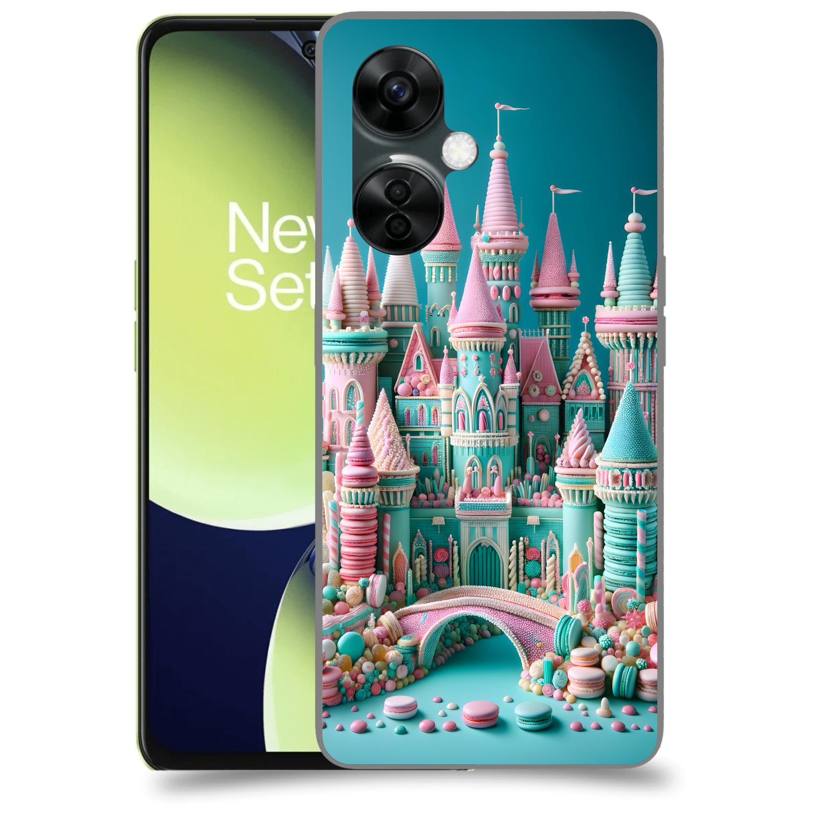 ACOVER Kryt na mobil OnePlus Nord CE 3 Lite 5G - Candy castle 2