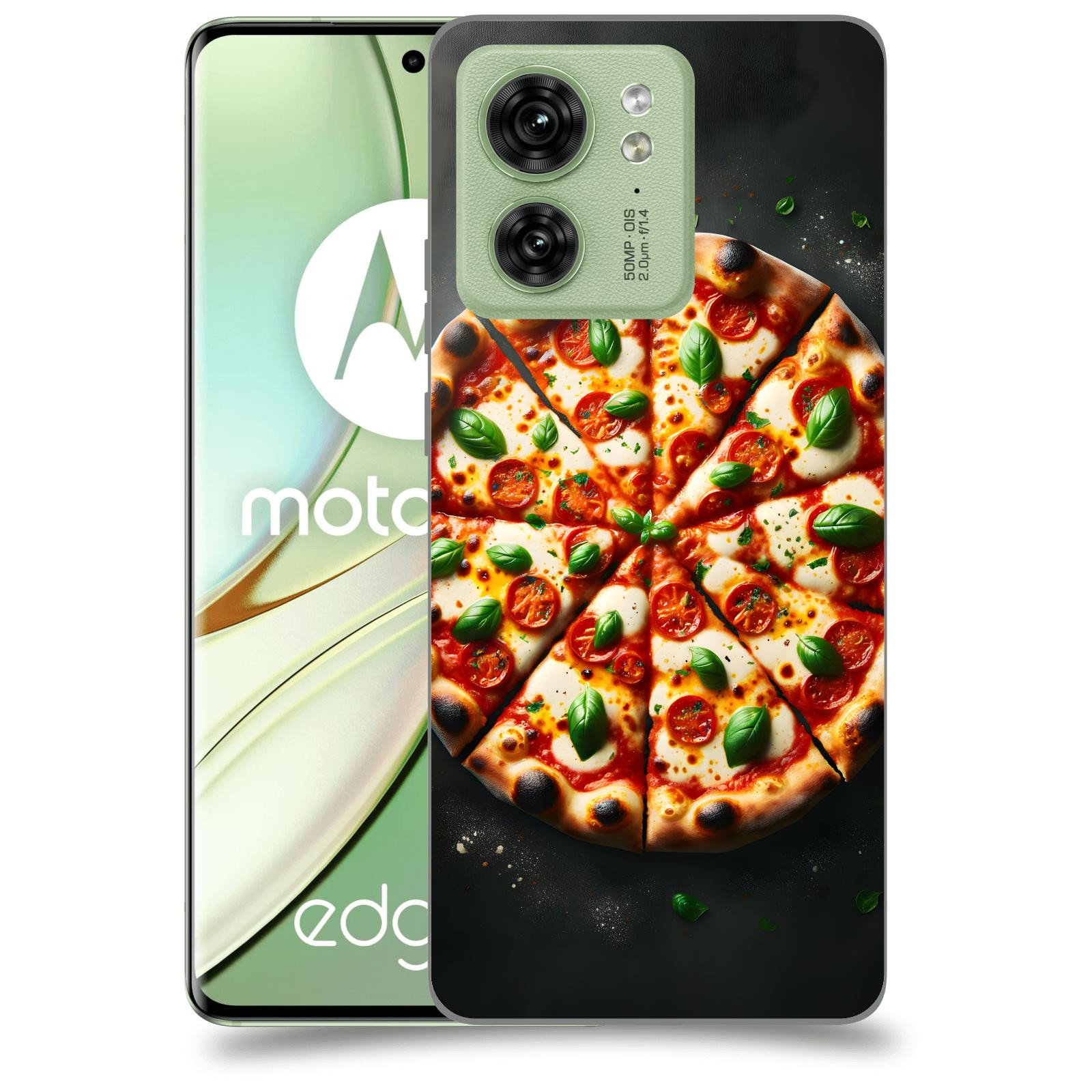 ACOVER Kryt na mobil Motorola EDGE 40 5G - Pizza