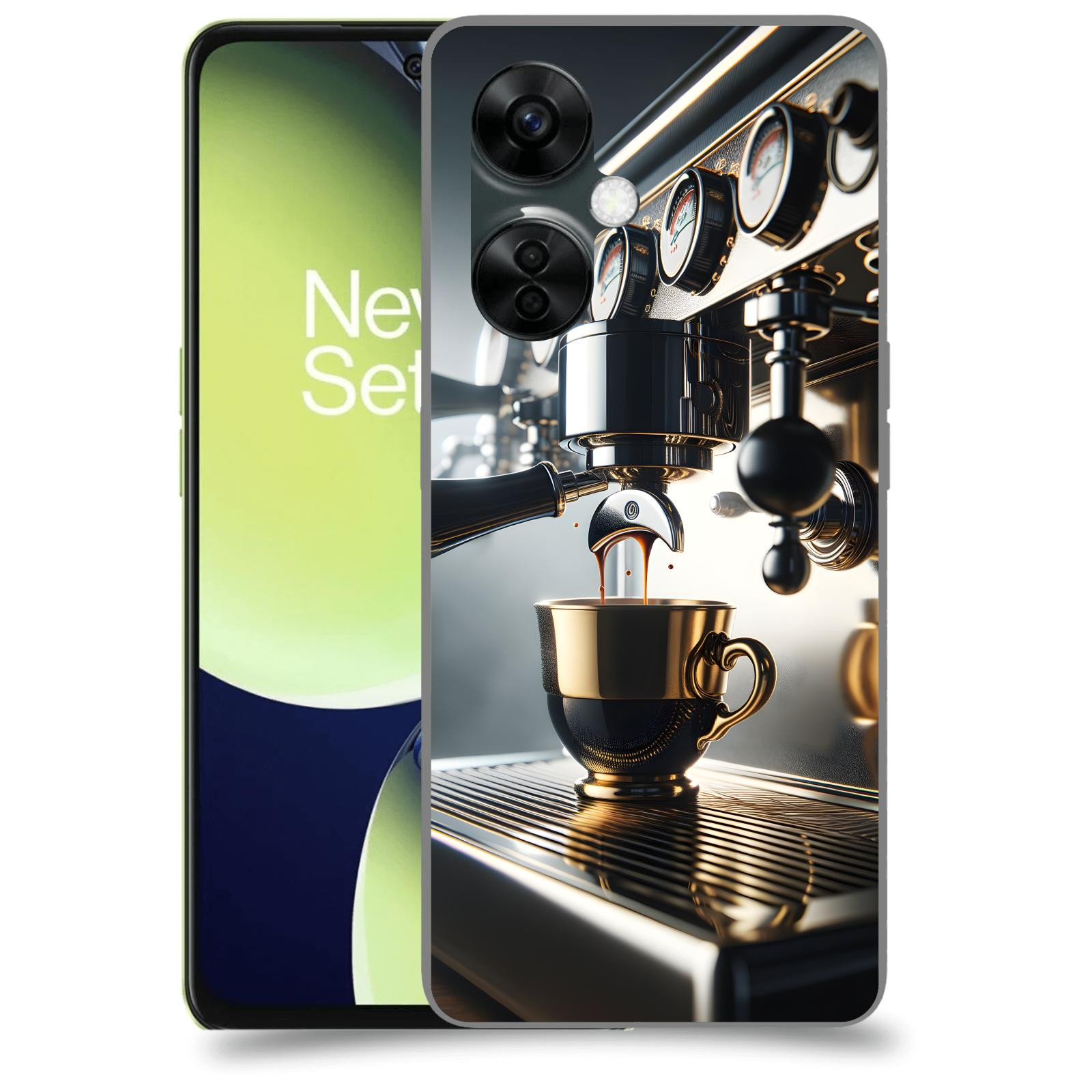 ACOVER Kryt na mobil OnePlus Nord CE 3 Lite 5G - Coffee maker