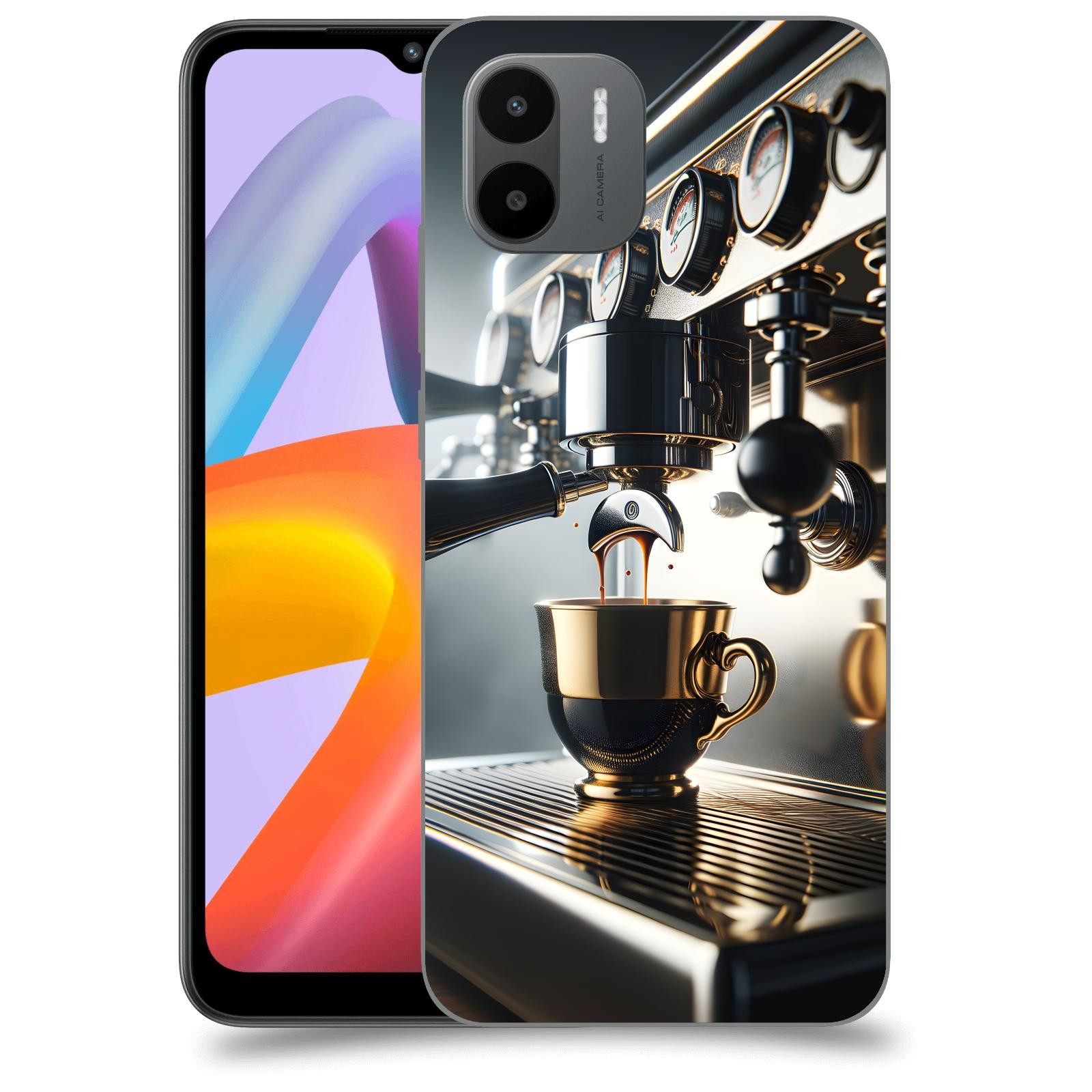 ACOVER Kryt na mobil Xiaomi Redmi A2+ - Coffee maker