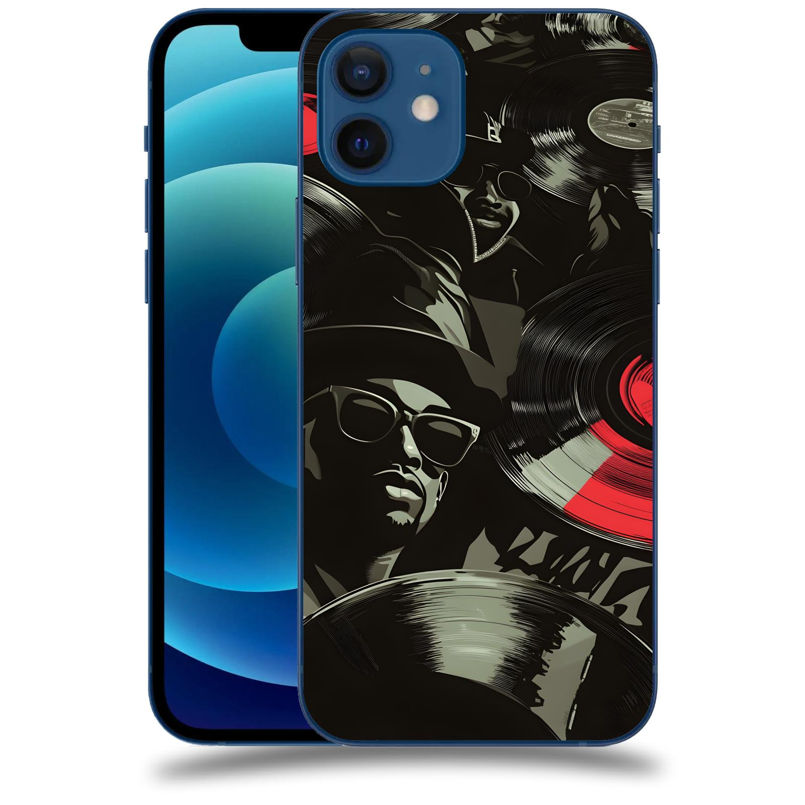 ACOVER Kryt na mobil Apple iPhone 12 - Vinyl record 2