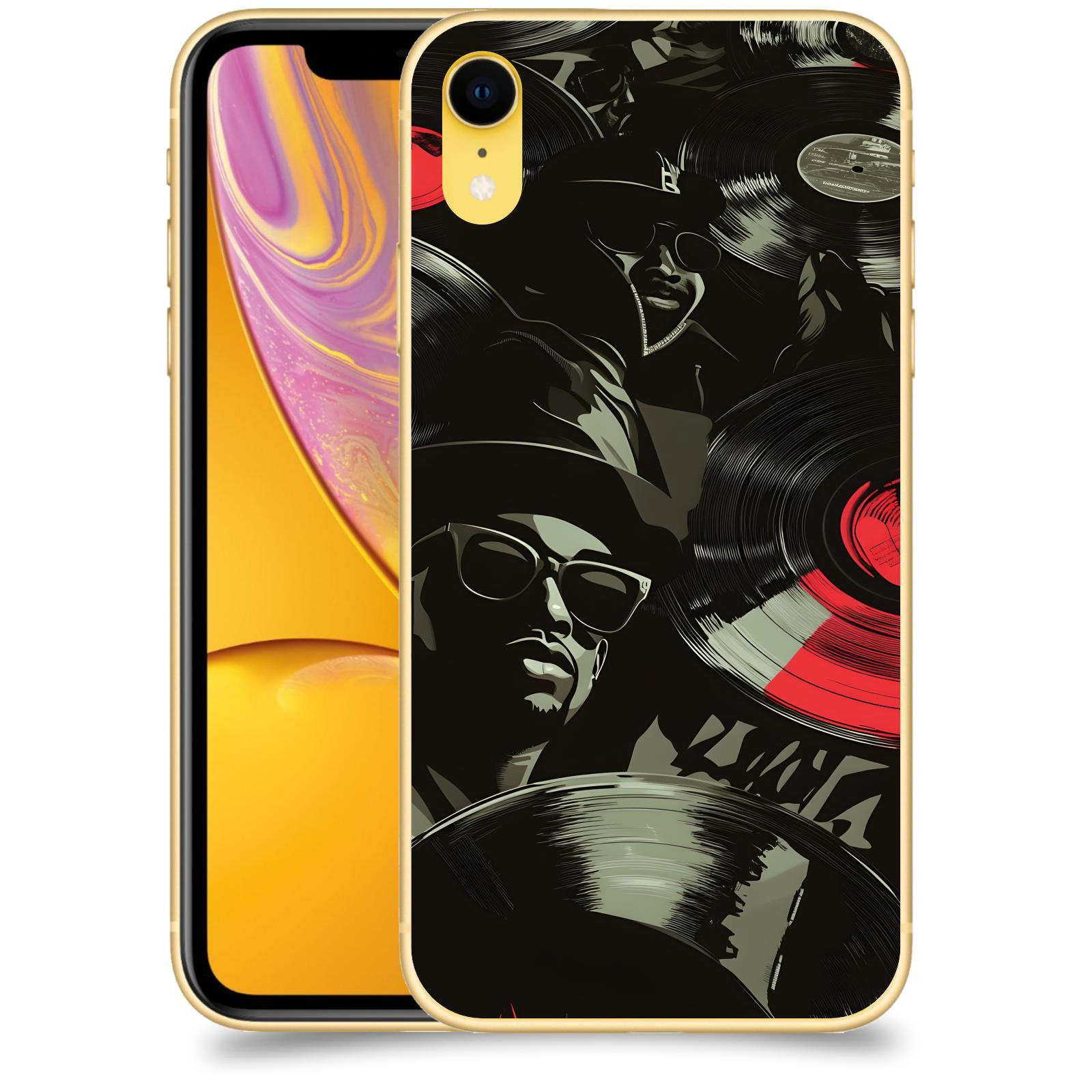 ACOVER Kryt na mobil Apple iPhone XR - Vinyl record 2