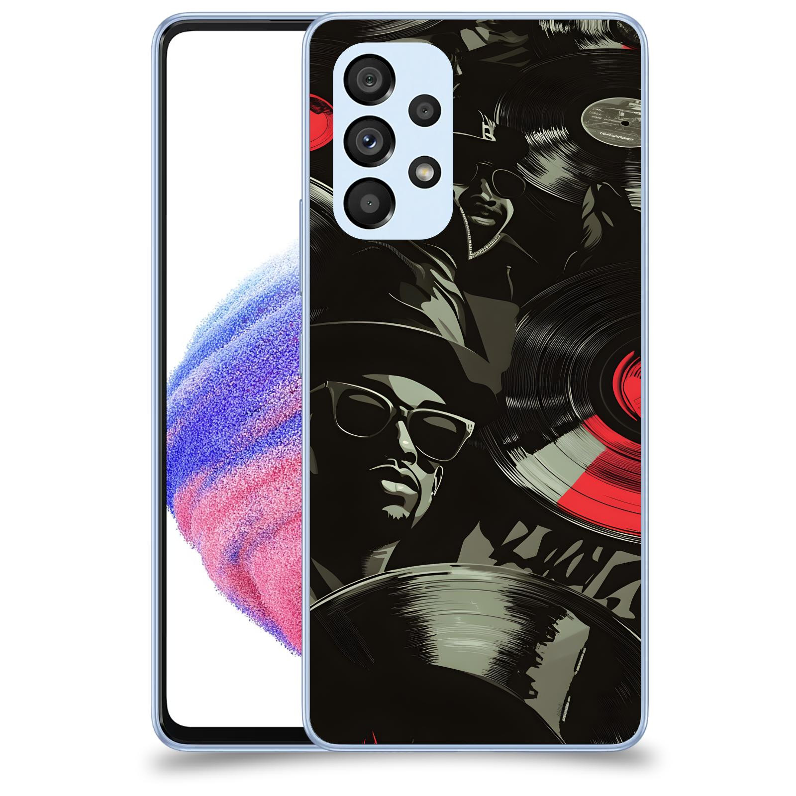 ACOVER Kryt na mobil Samsung Galaxy A32 5G A326B - Vinyl record 2