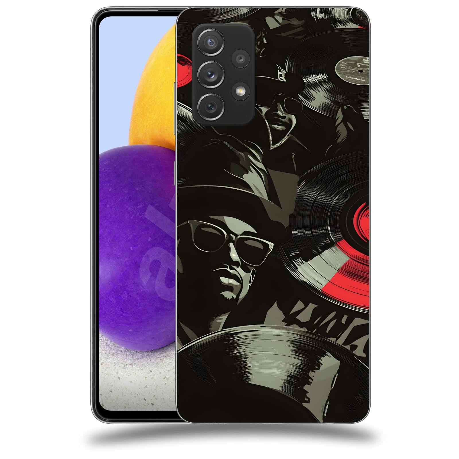 ACOVER Kryt na mobil Samsung Galaxy A73 5G - Vinyl record 2