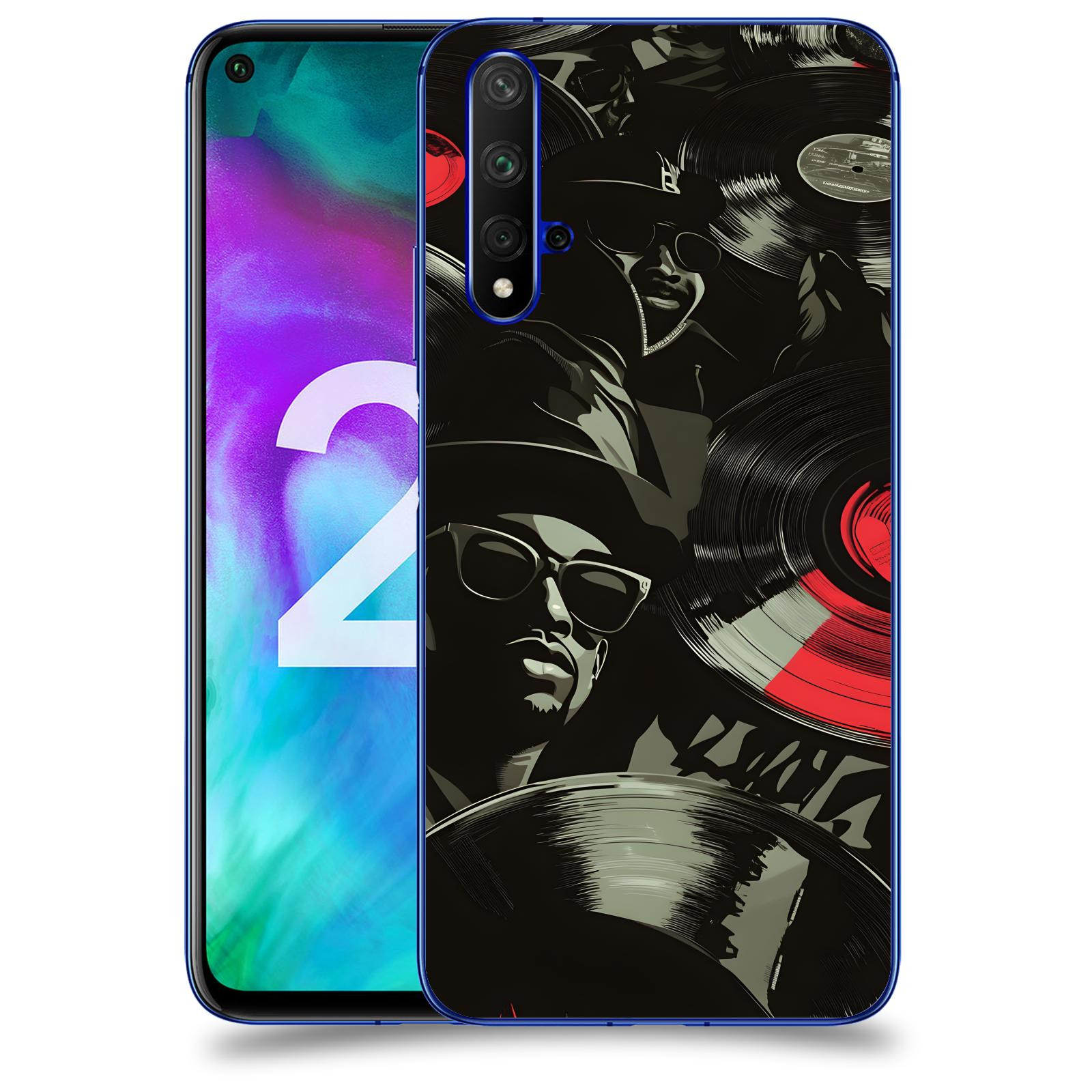 ACOVER Kryt na mobil Honor 20 - Vinyl record 2