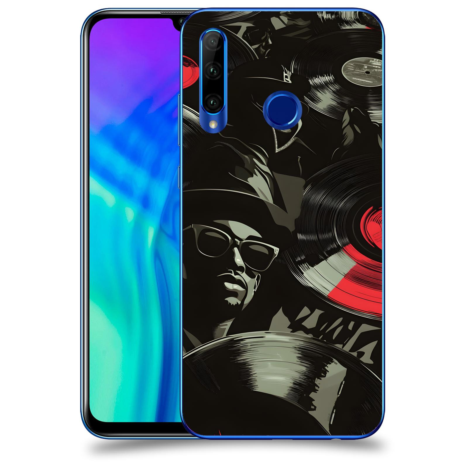 ACOVER Kryt na mobil Honor 20 Lite - Vinyl record 2