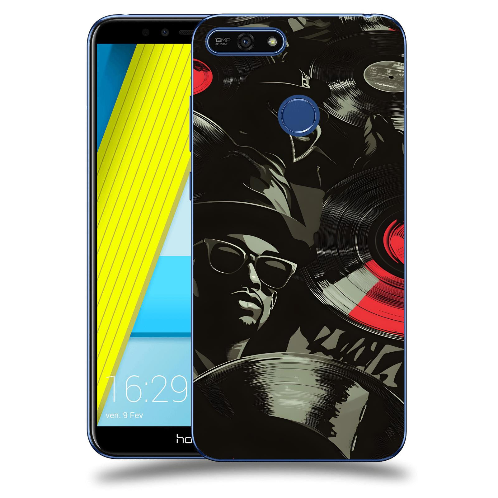 ACOVER Kryt na mobil Honor 7A - Vinyl record 2