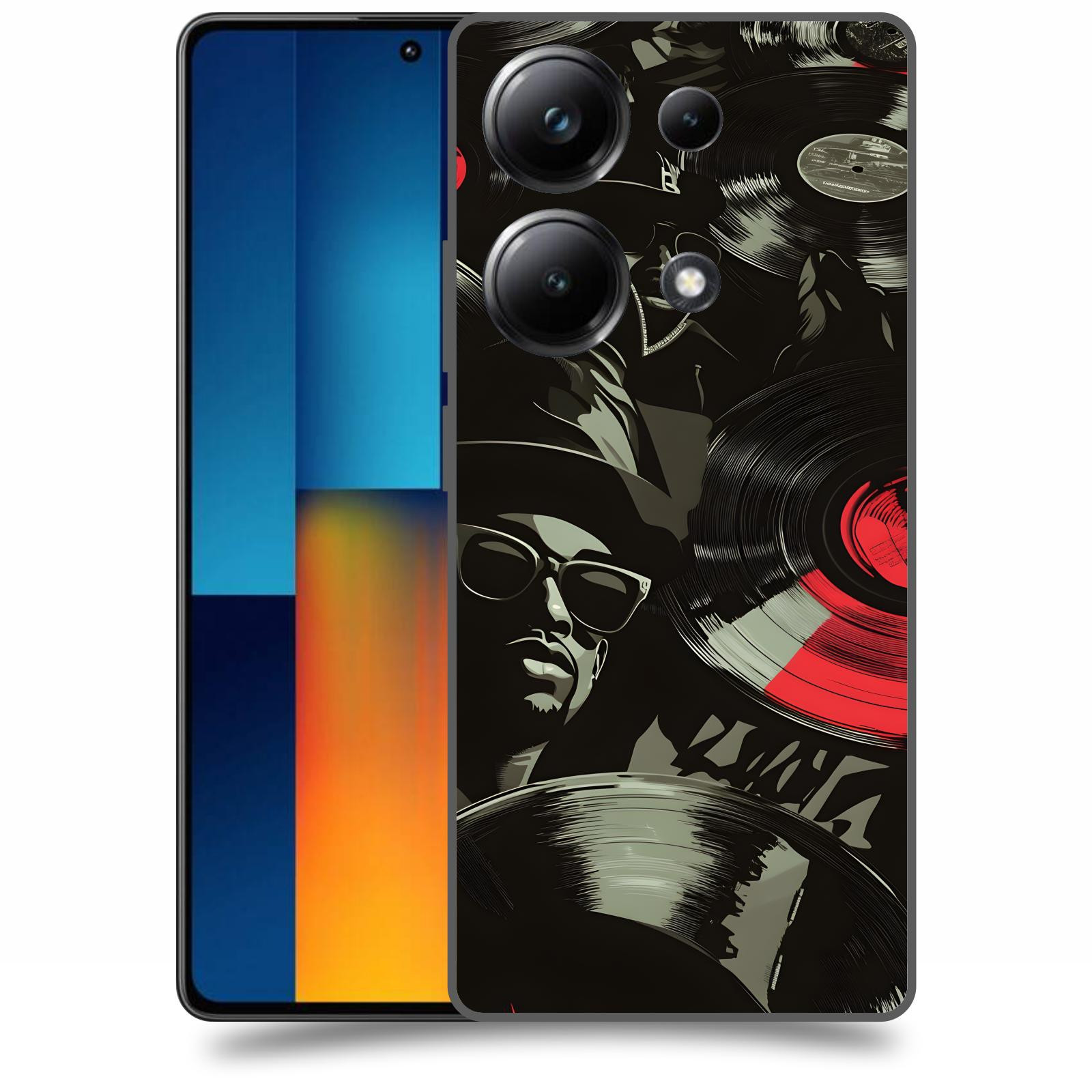 ACOVER Kryt na mobil Poco M6 - Vinyl record 2
