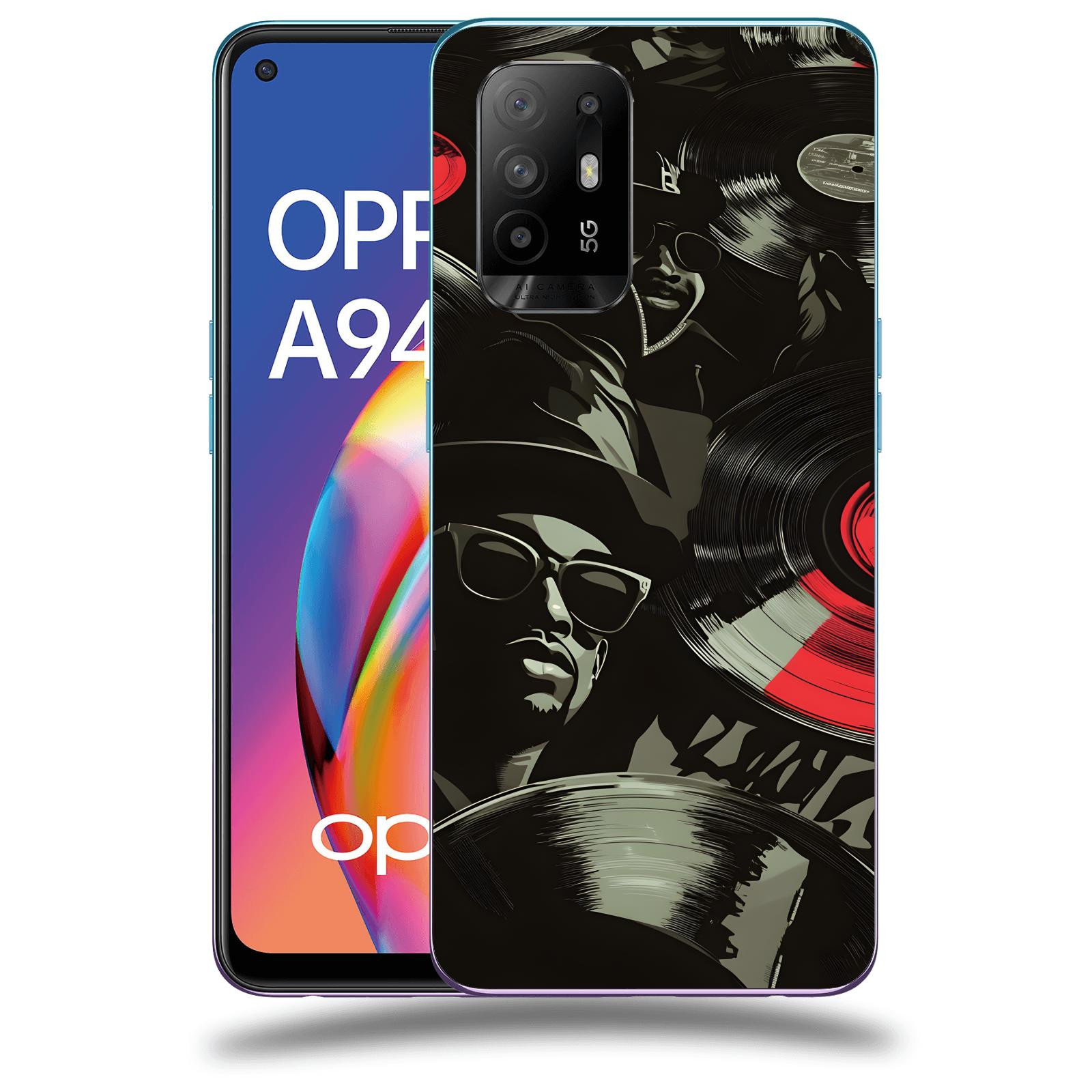 ACOVER Kryt na mobil OPPO A94 5G - Vinyl record 2