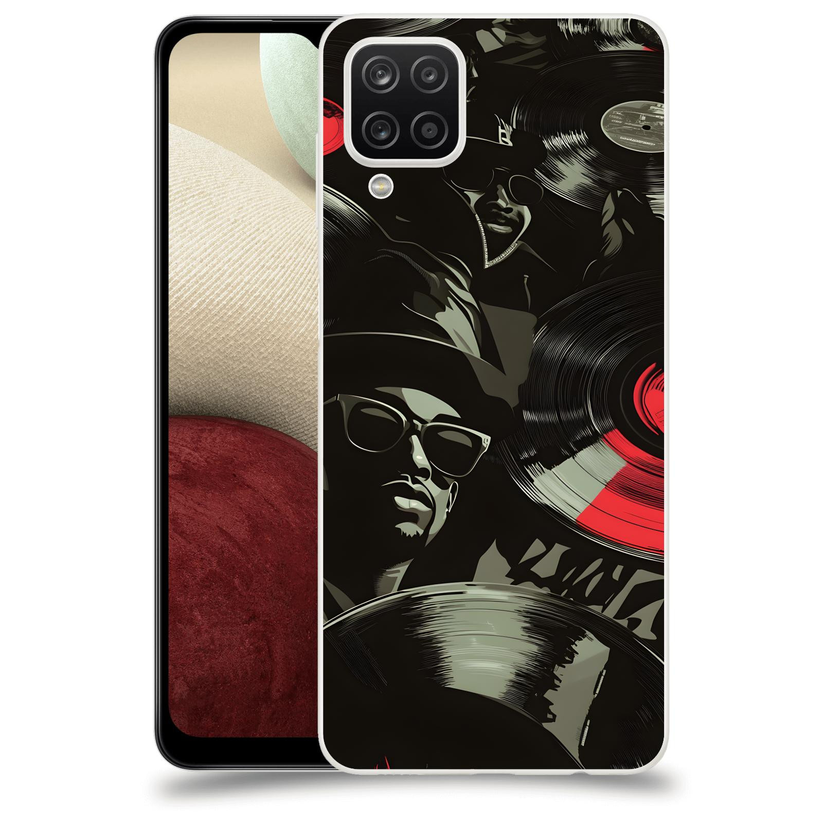 ACOVER Kryt na mobil Samsung Galaxy A12 A125F - Vinyl record 2