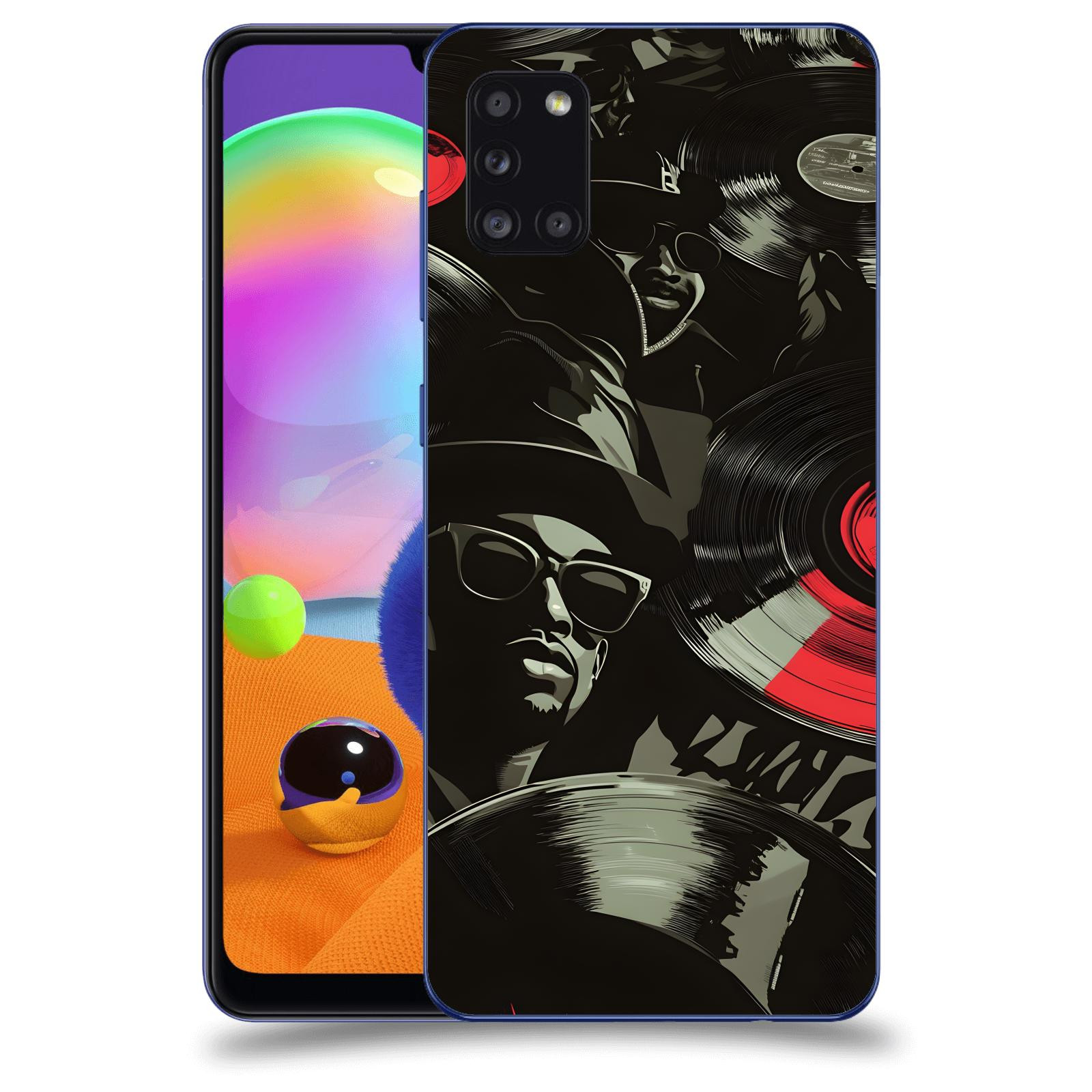 ACOVER Kryt na mobil Samsung Galaxy A31 A315F - Vinyl record 2
