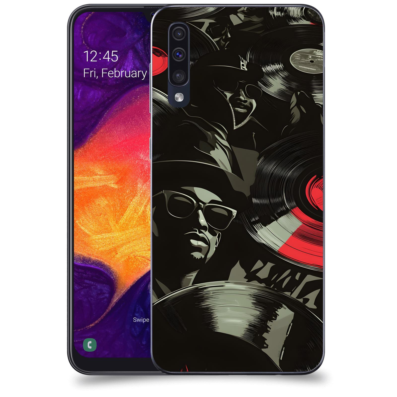ACOVER Kryt na mobil Samsung Galaxy A50 A505F - Vinyl record 2