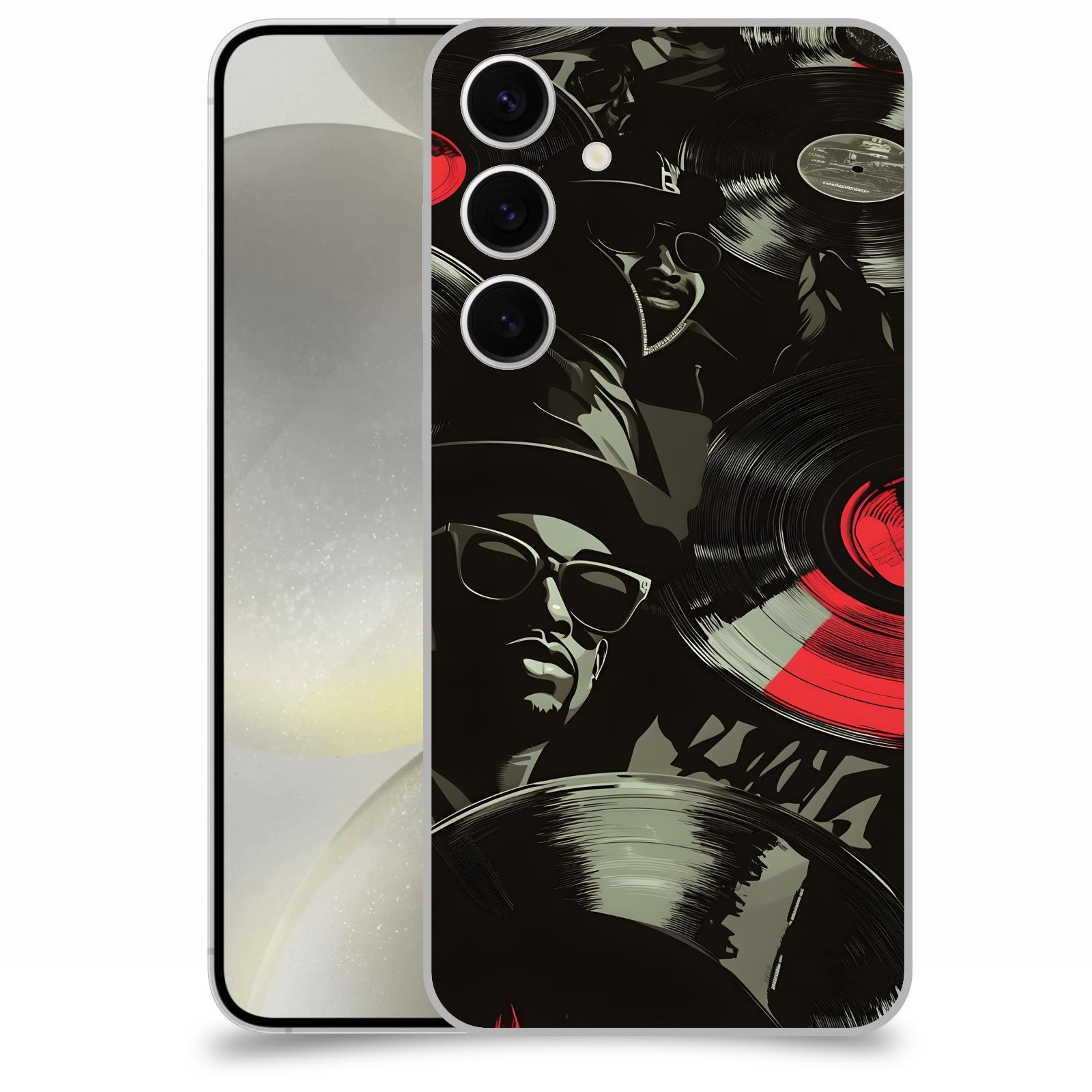 ACOVER Kryt na mobil Samsung Galaxy S24+ - Vinyl record 2