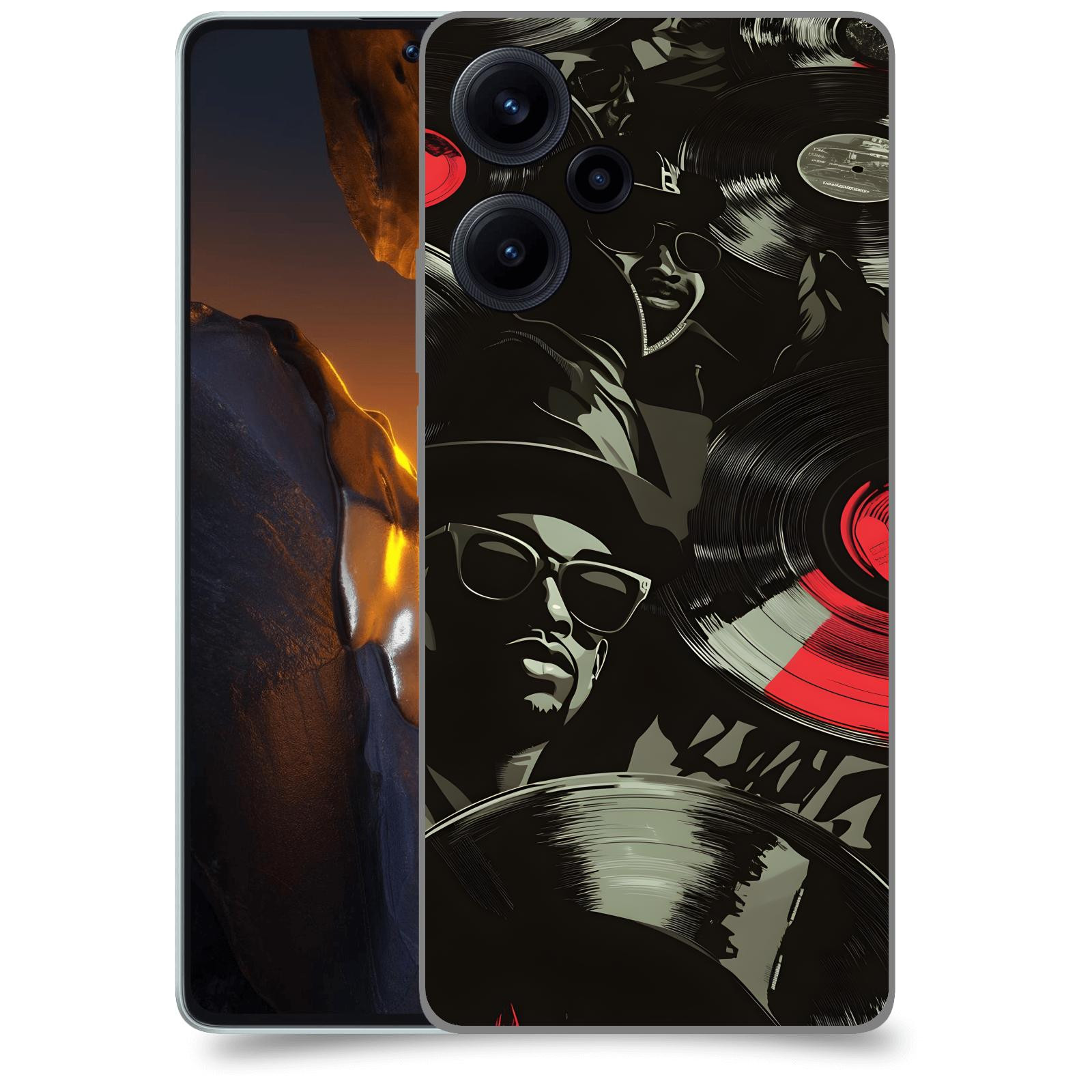 ACOVER Kryt na mobil Xiaomi Poco F5 - Vinyl record 2