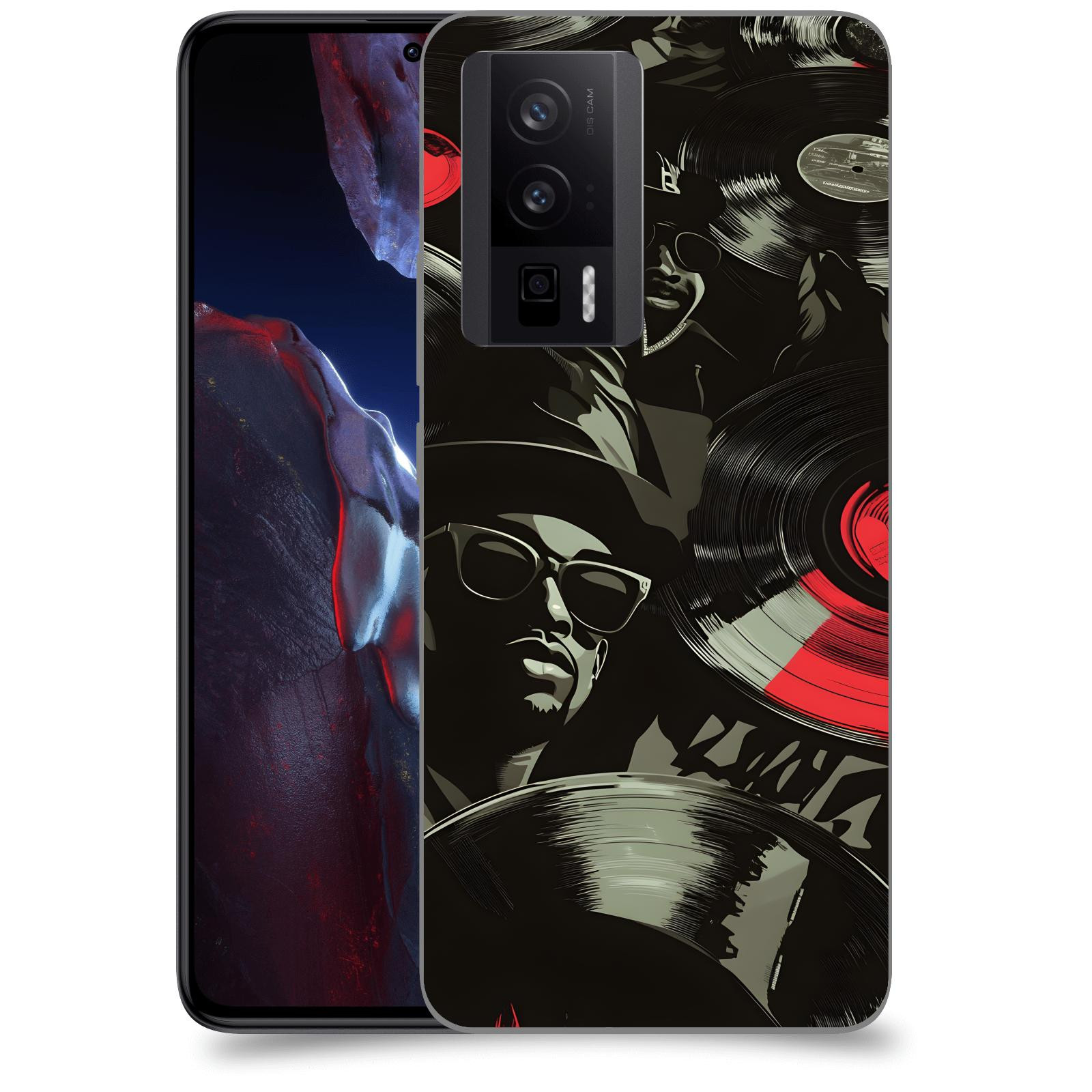 ACOVER Kryt na mobil Xiaomi Poco F5 Pro 5G - Vinyl record 2