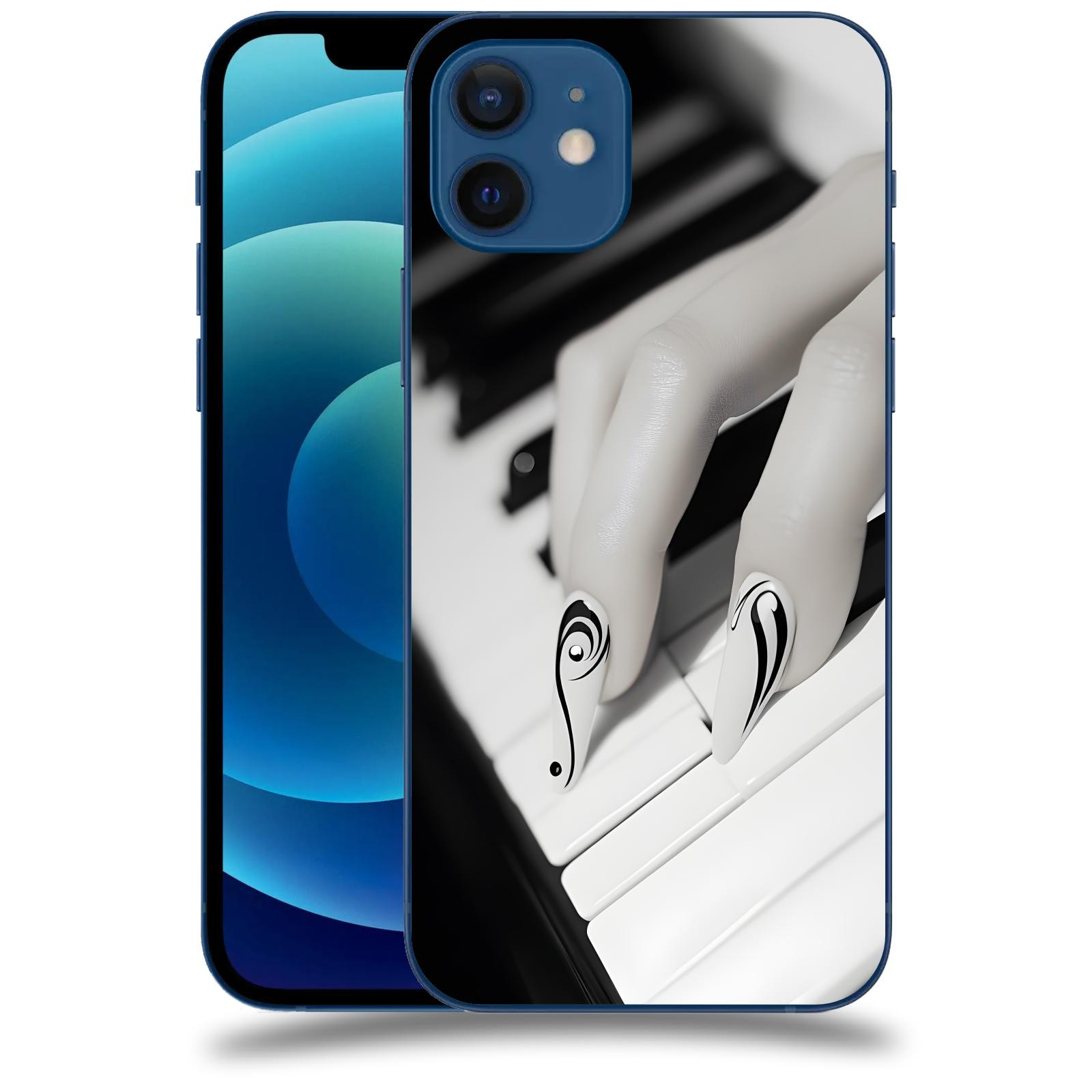 ACOVER Kryt na mobil Apple iPhone 12 - Piano