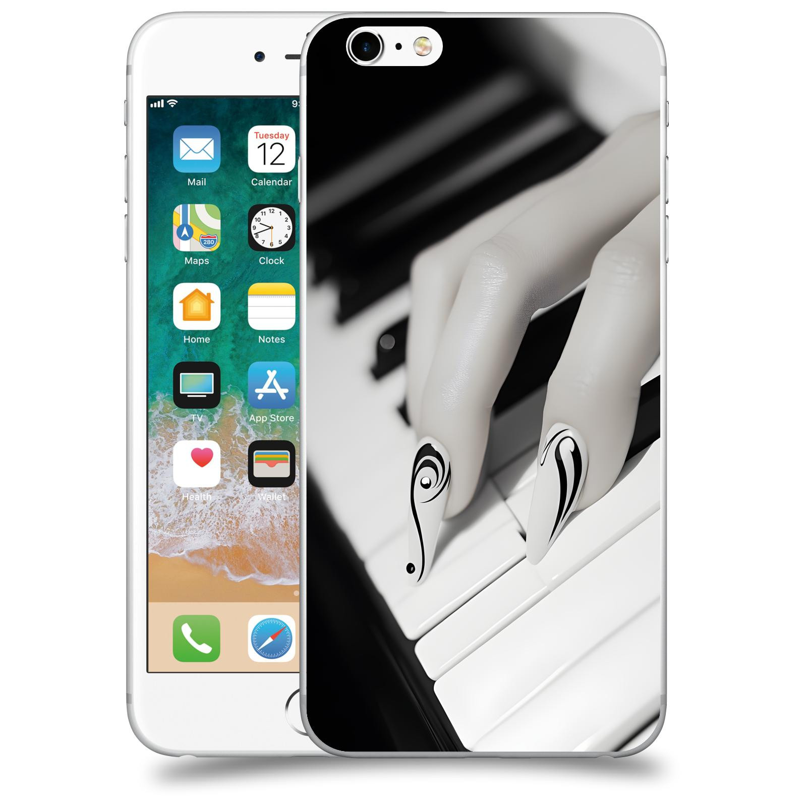 ACOVER Kryt na mobil Apple iPhone 6 Plus/6S Plus - Piano