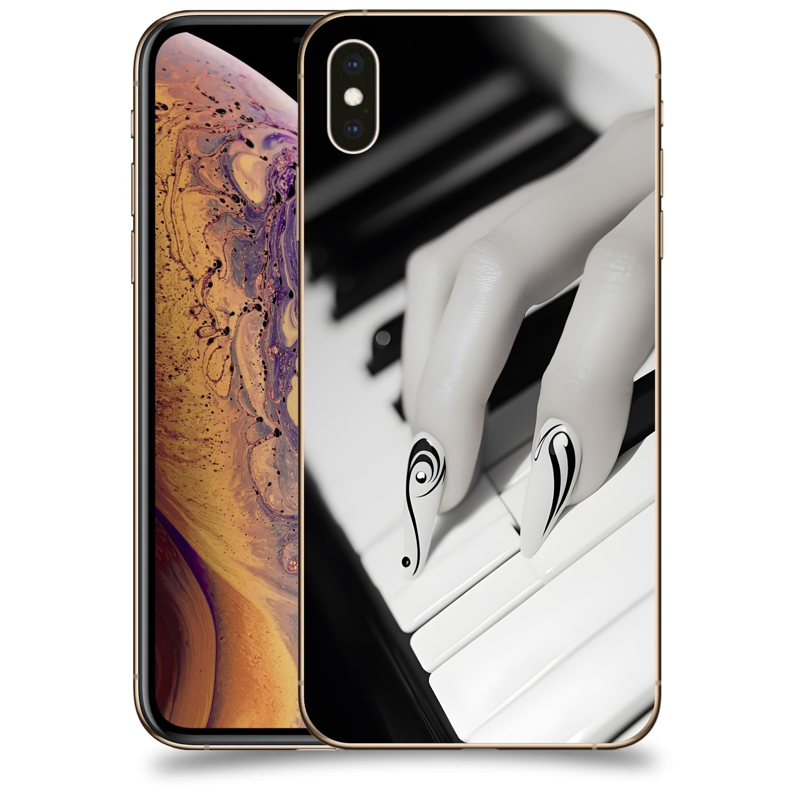 ACOVER Kryt na mobil Apple iPhone XS Max - Piano