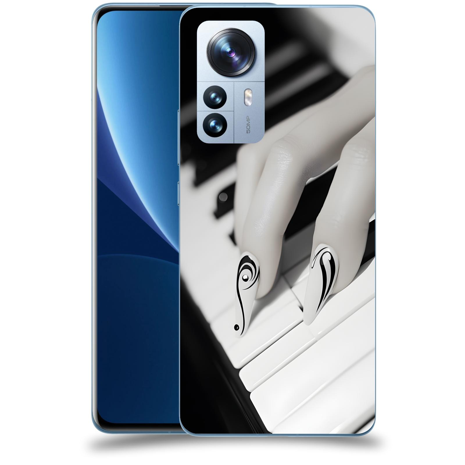 ACOVER Kryt na mobil Xiaomi 12 Pro - Piano