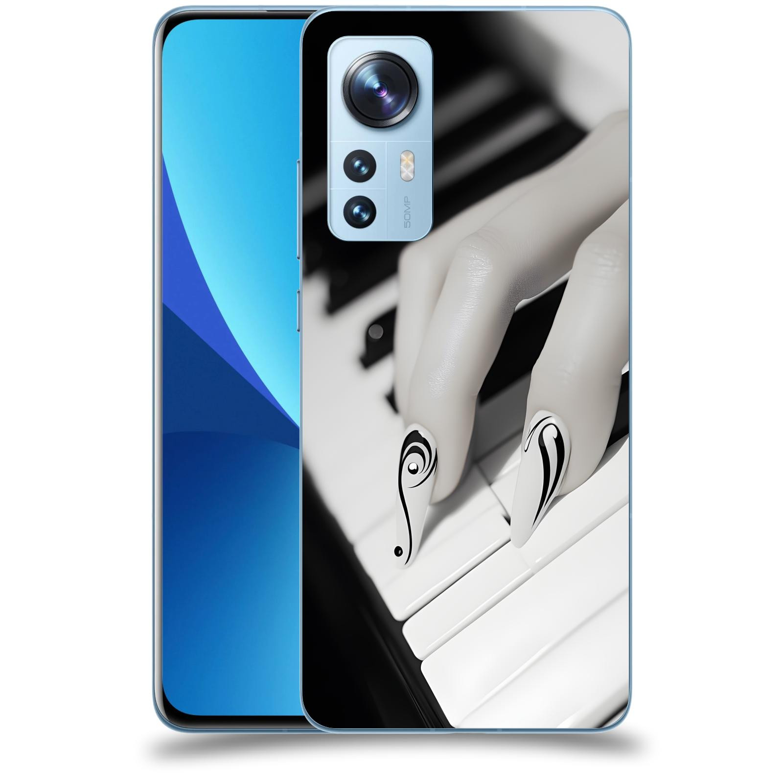 ACOVER Kryt na mobil Xiaomi 12X - Piano