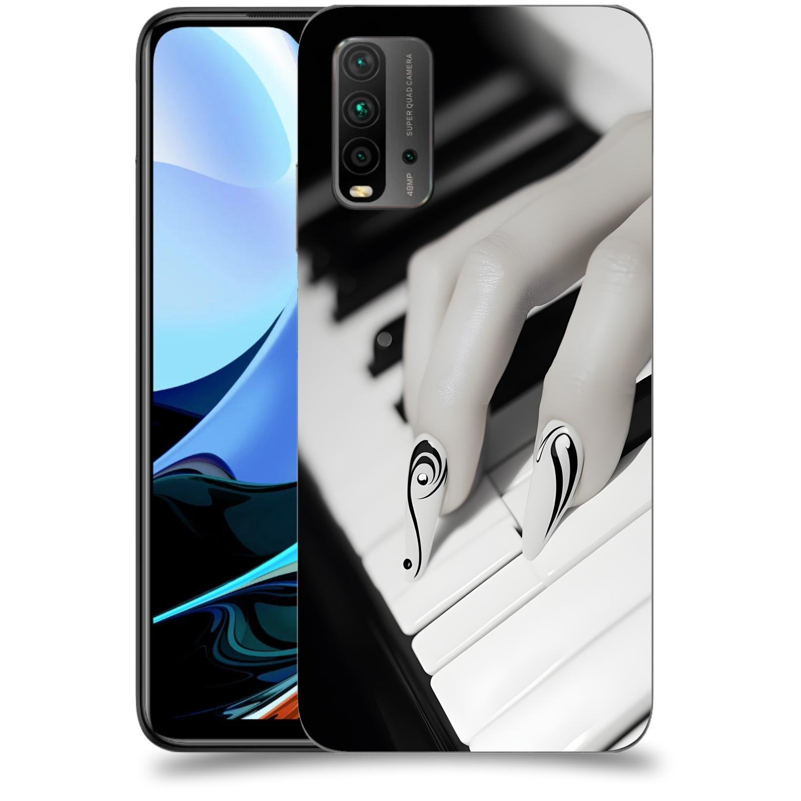 ACOVER Kryt na mobil Xiaomi Redmi 9T - Piano