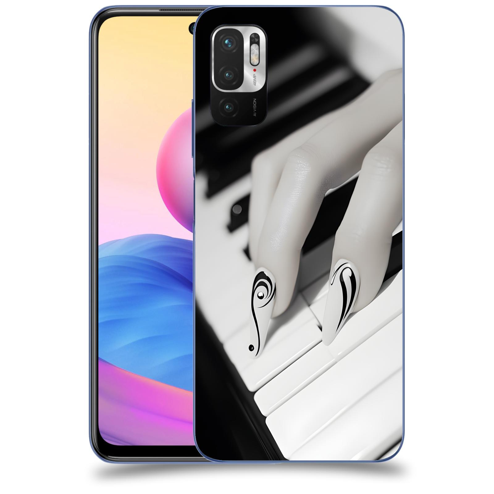 ACOVER Kryt na mobil Xiaomi Redmi Note 10 5G - Piano