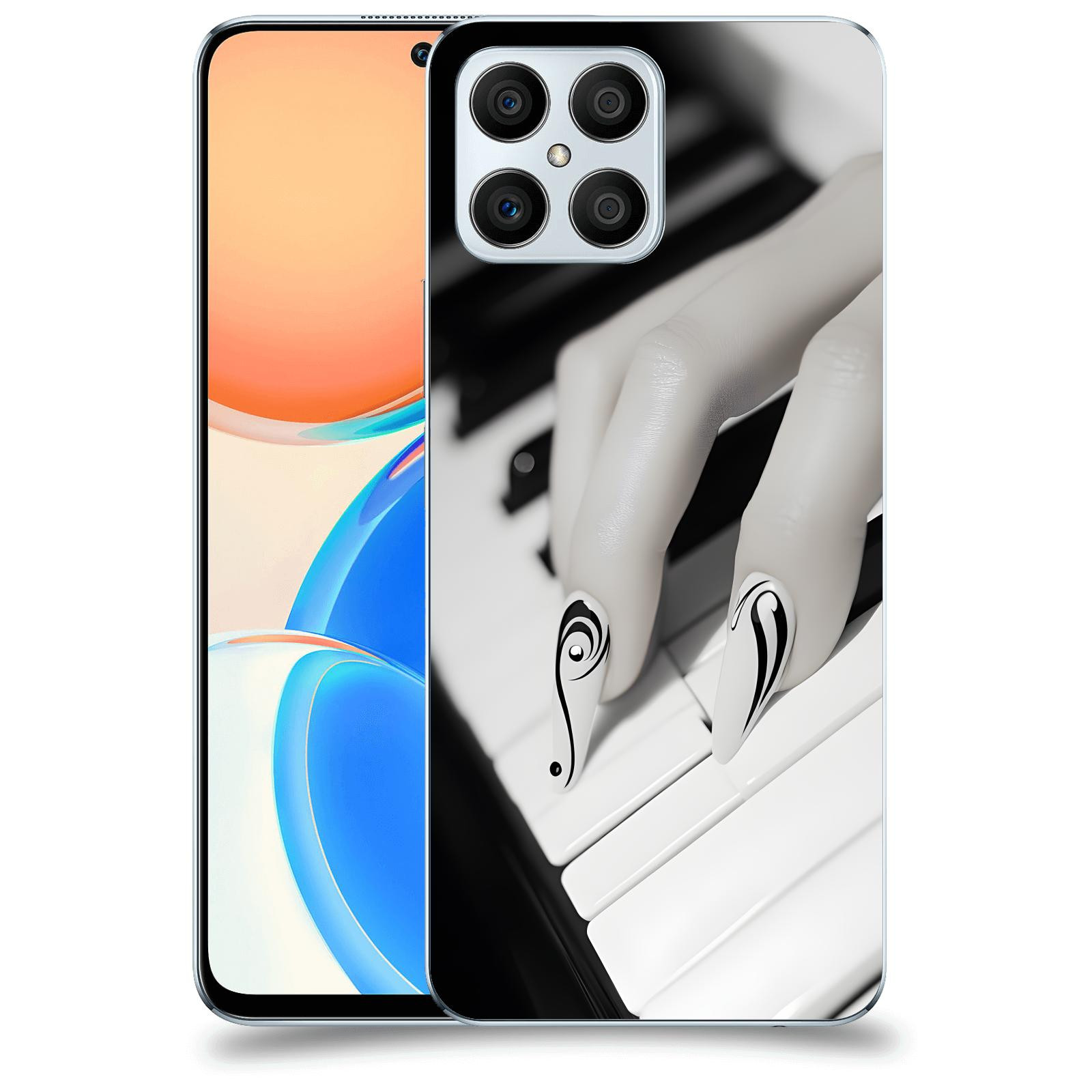 ACOVER Kryt na mobil Honor X8 5G - Piano