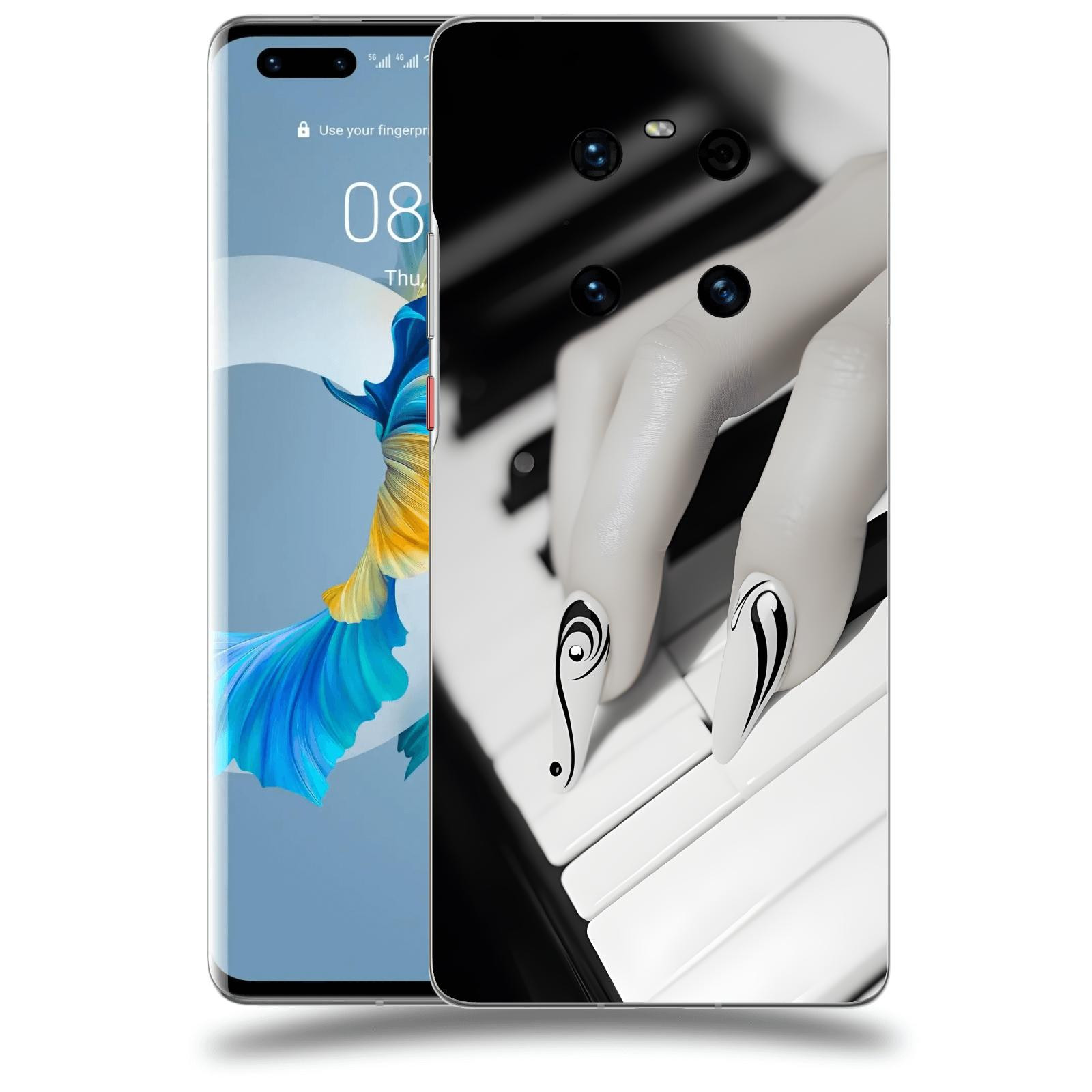 ACOVER Kryt na mobil Huawei Mate 40 Pro - Piano