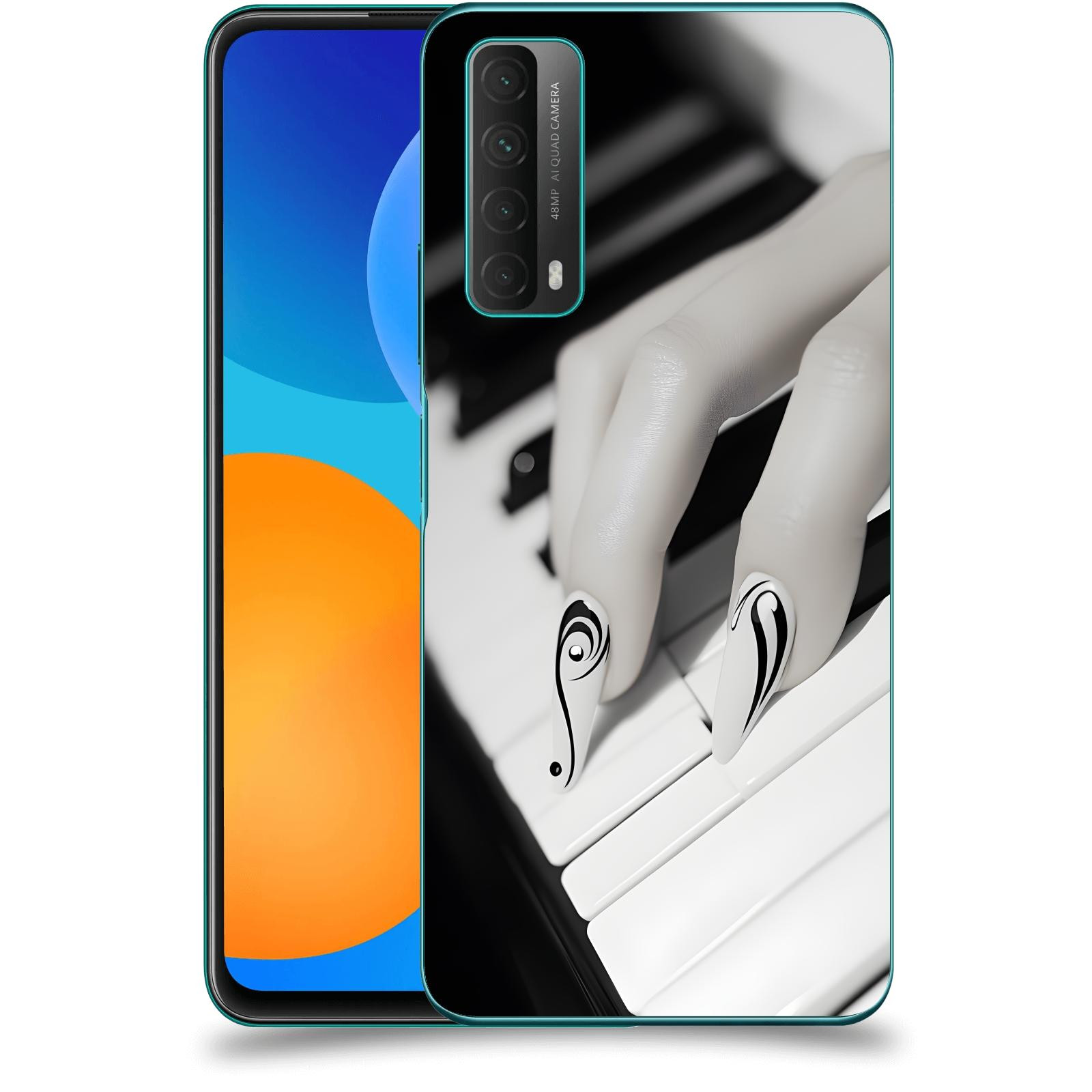 ACOVER Kryt na mobil Huawei P Smart 2021 - Piano