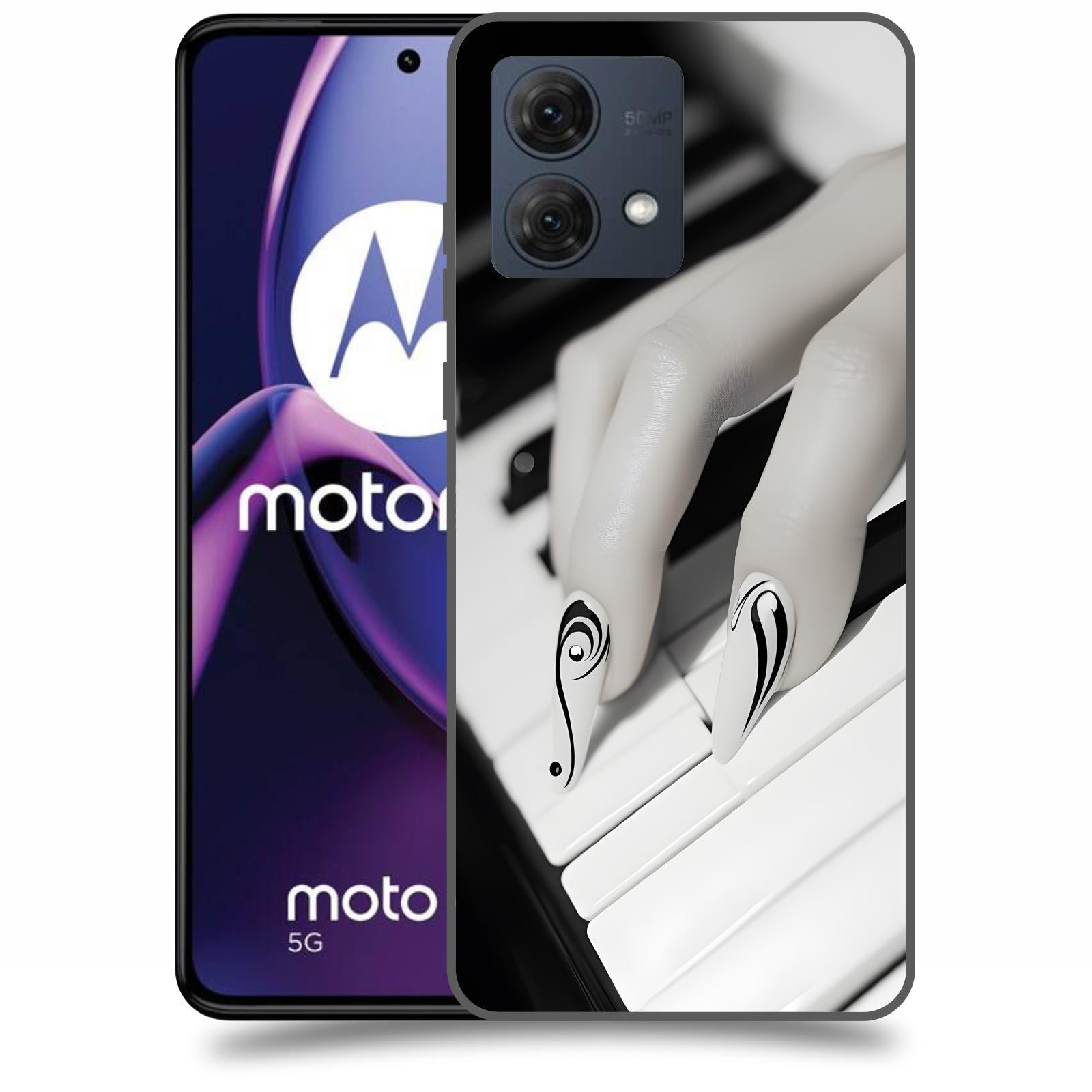 ACOVER Kryt na mobil Motorola Moto G84 5G - Piano