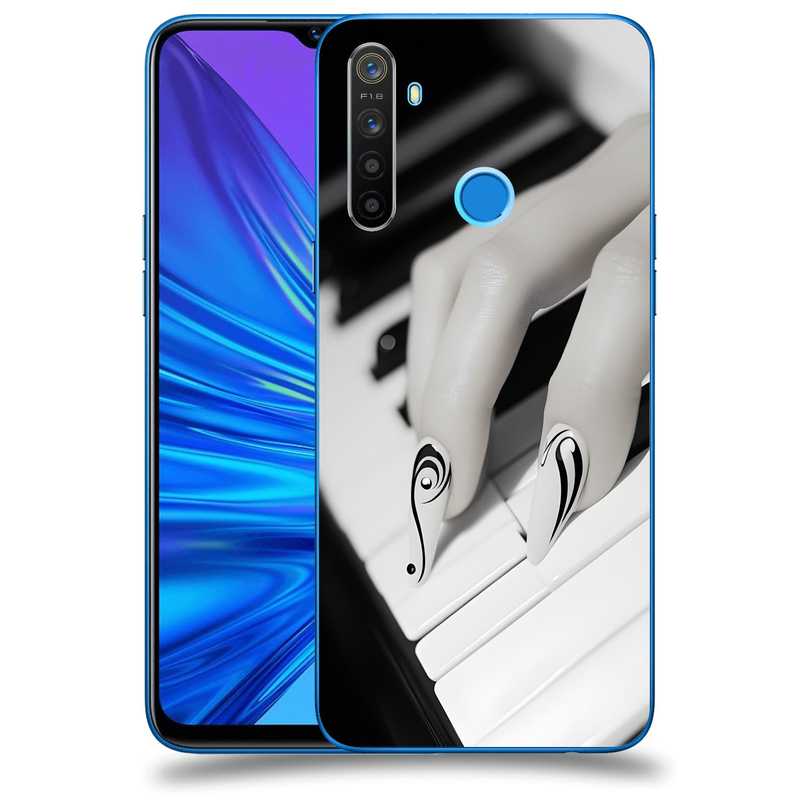 ACOVER Kryt na mobil Realme 5 - Piano
