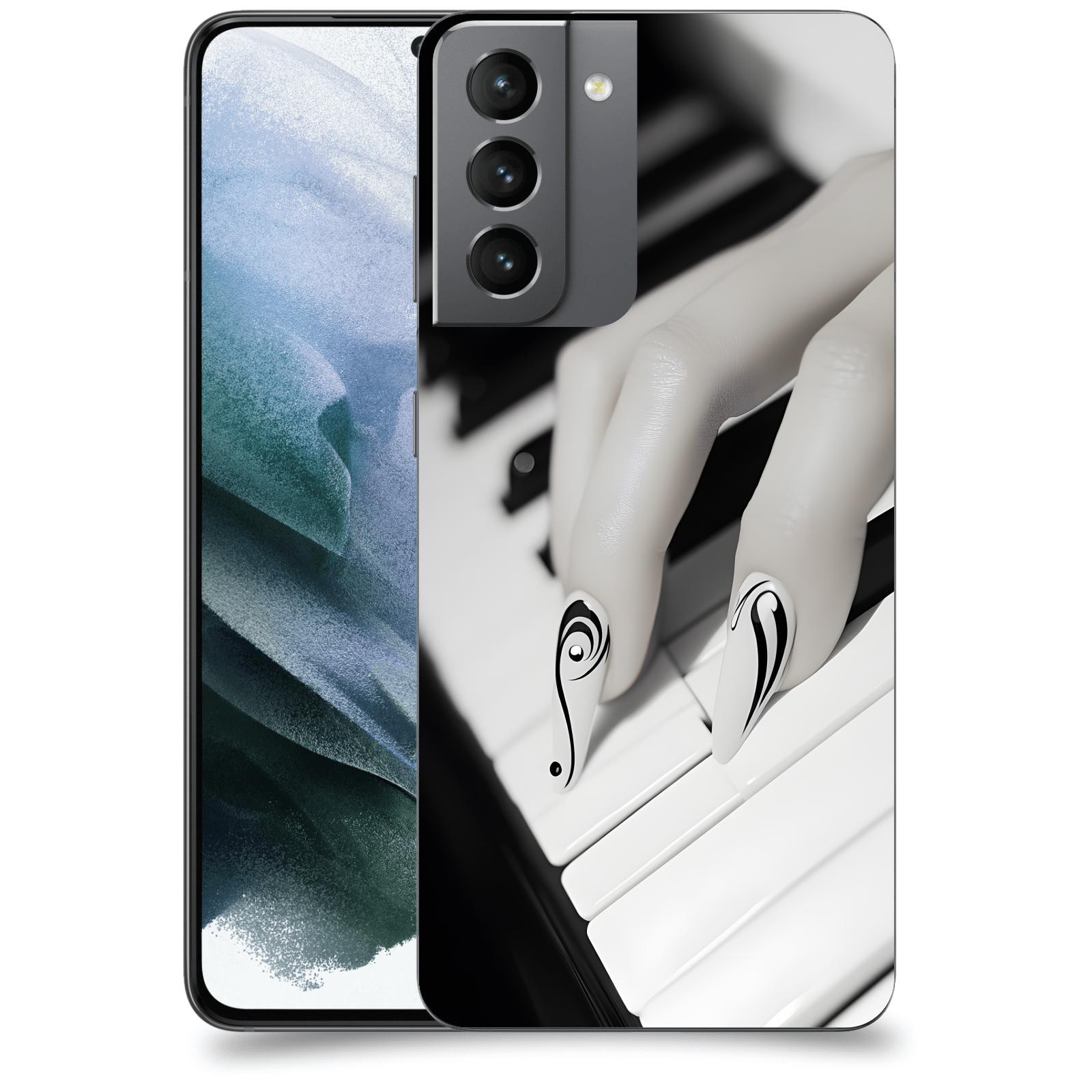 ACOVER Kryt na mobil Samsung Galaxy S21 G991B - Piano