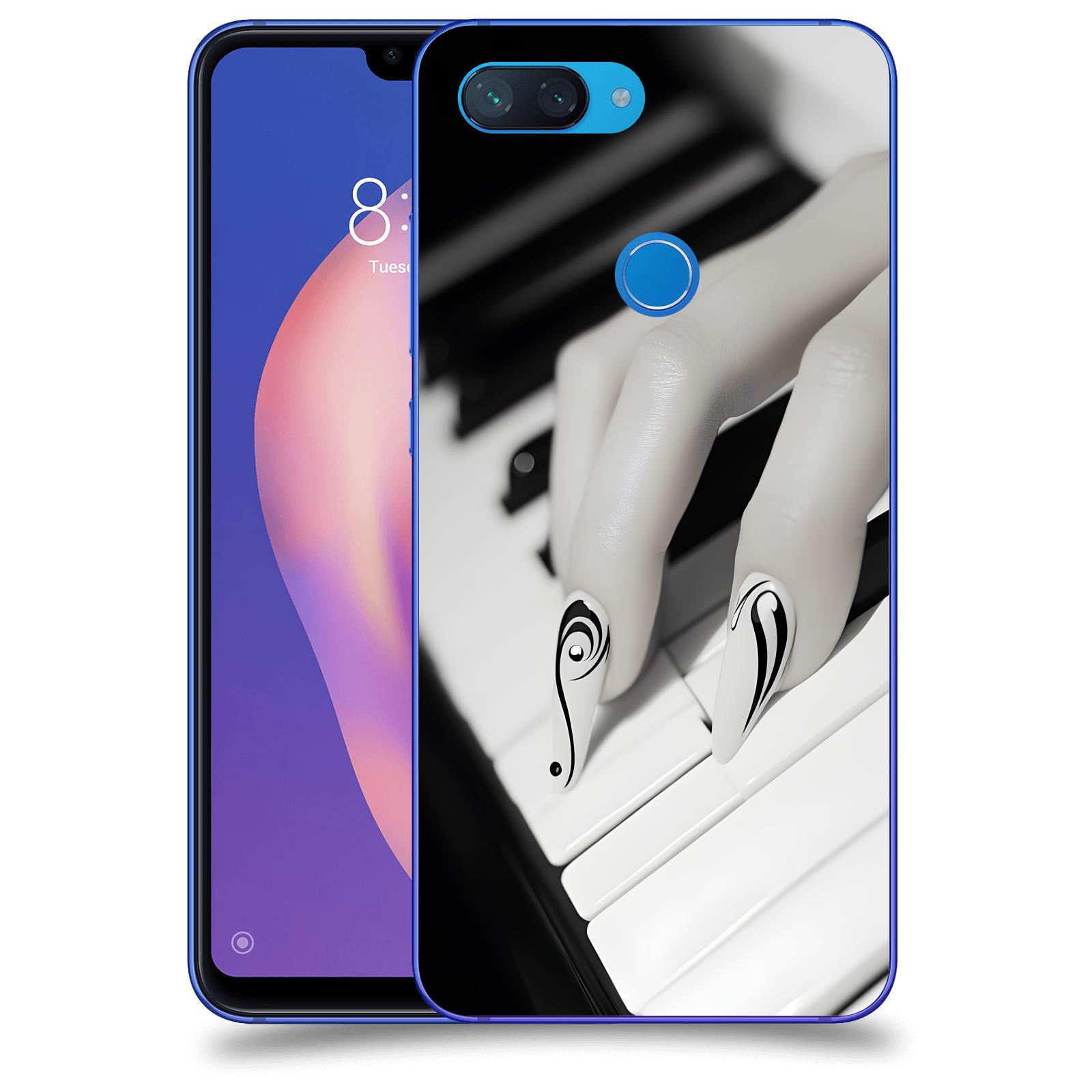 ACOVER Kryt na mobil Xiaomi Mi 8 Lite - Piano