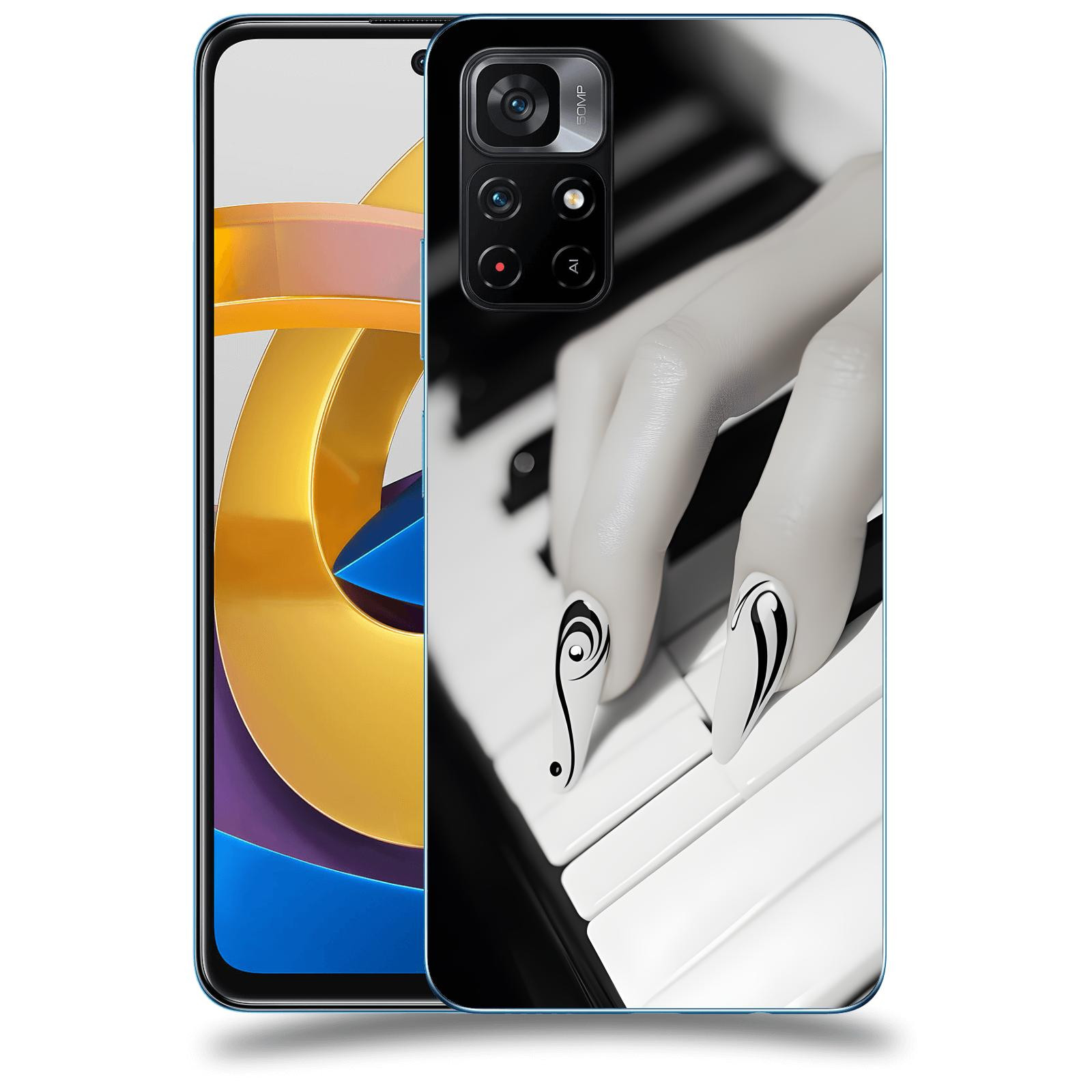 ACOVER Kryt na mobil Xiaomi Poco M4 Pro - Piano