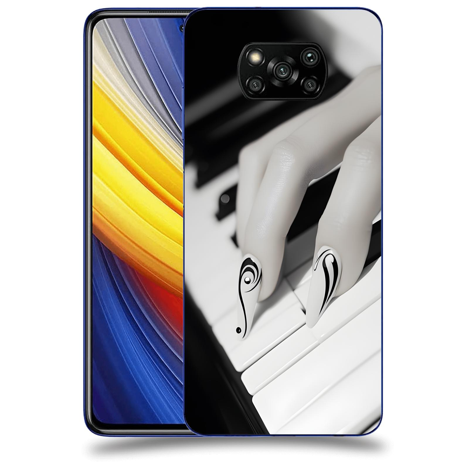 ACOVER Kryt na mobil Xiaomi Poco X3 Pro - Piano