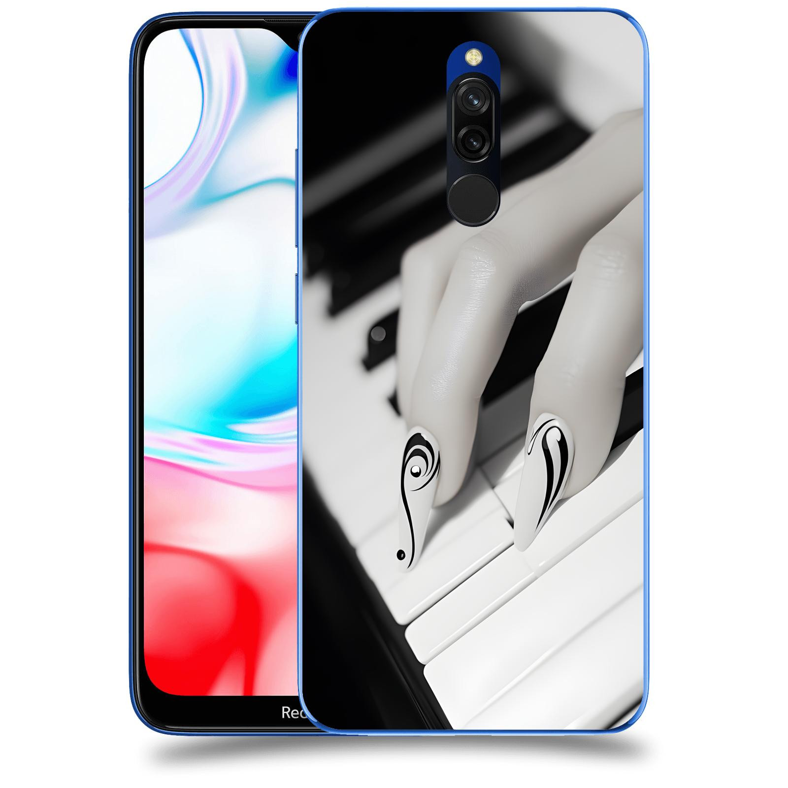 ACOVER Kryt na mobil Xiaomi Redmi 8 - Piano
