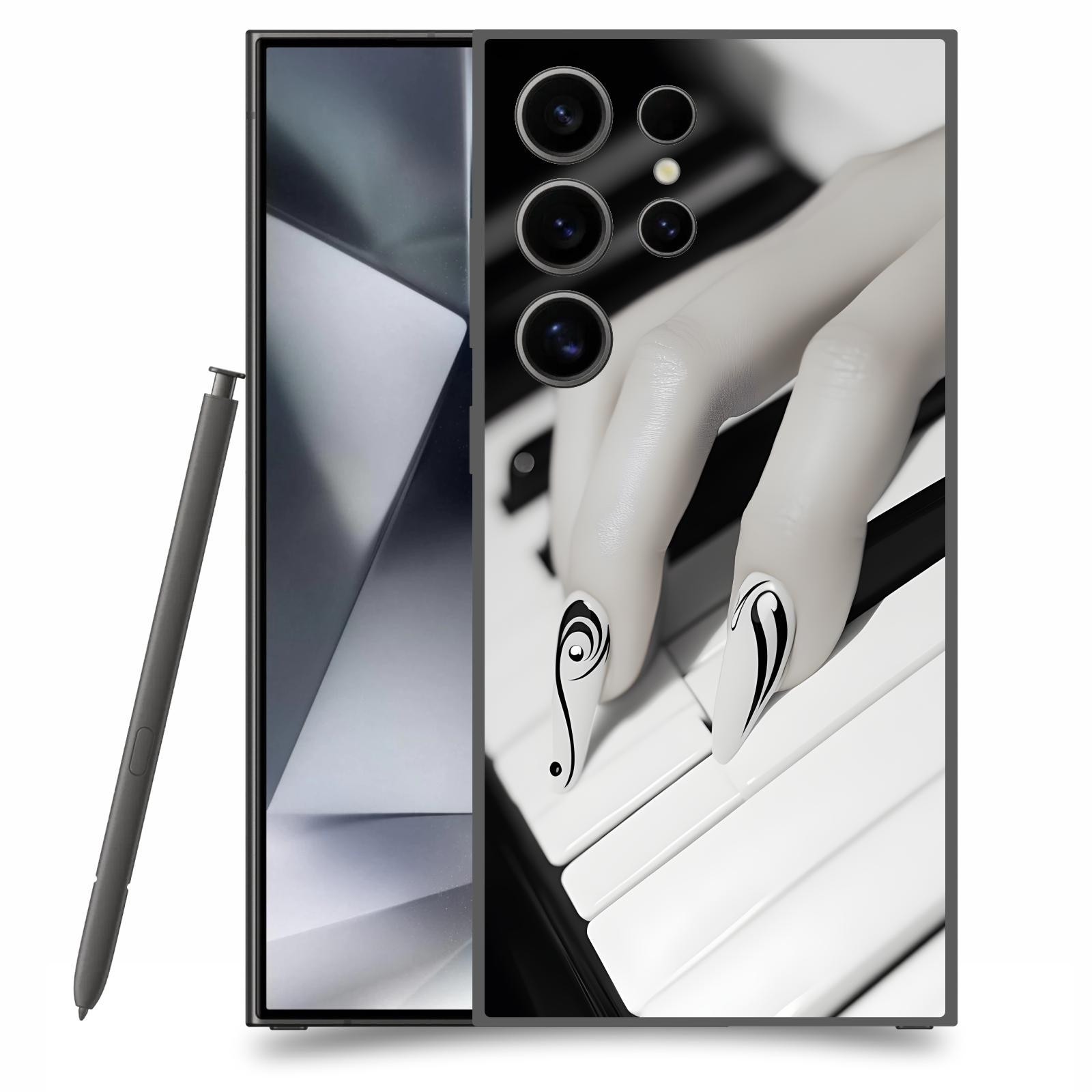 ACOVER Kryt na mobil Samsung Galaxy S24 Ultra - Piano