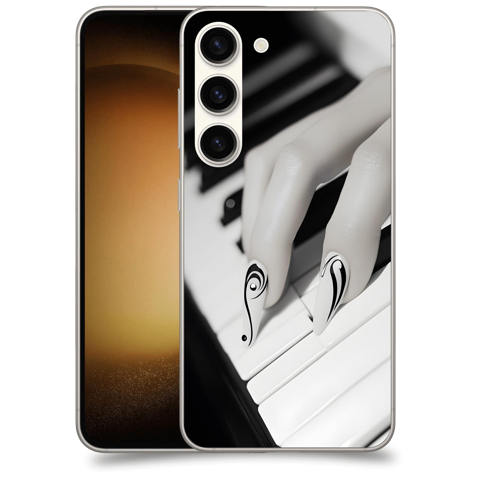 ACOVER Kryt na mobil Samsung Galaxy S23 5G - Piano