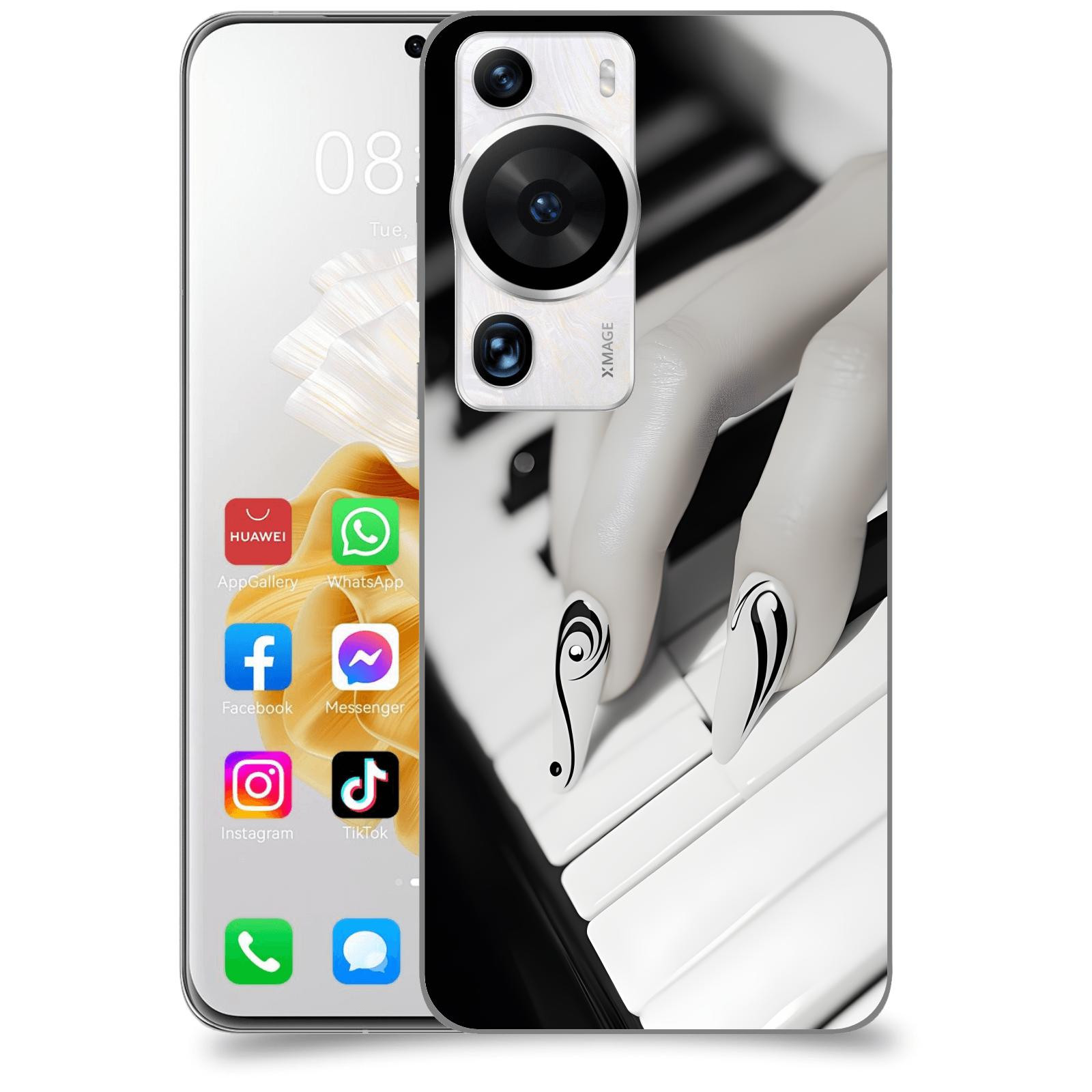 ACOVER Kryt na mobil Huawei P60 Pro - Piano